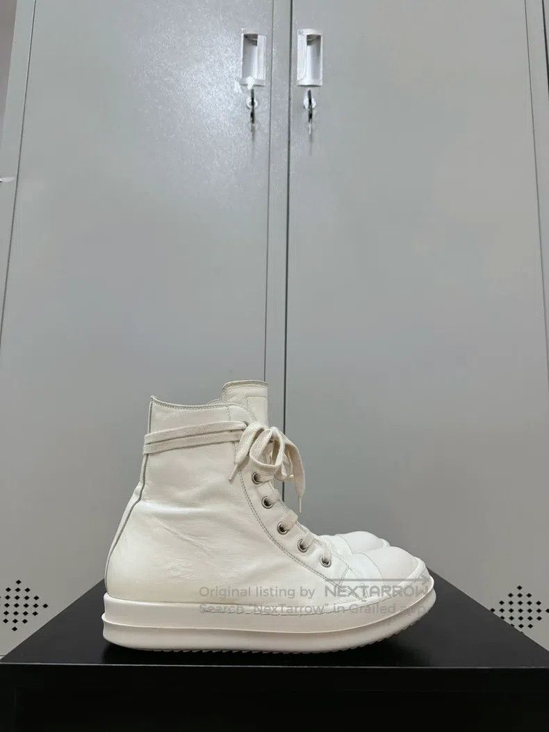 Rick Owens Rick Owens Ivory cowhide Converse Size US 6 / EU 39 - 3 Thumbnail