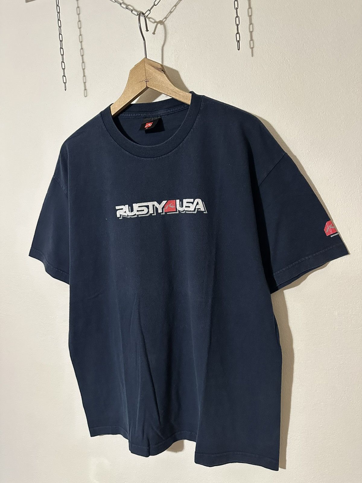 Rusty RUSTY VTG🔥 SKATE RARE FADED TEE Size US XL / EU 56 / 4 - 2 Thumbnail