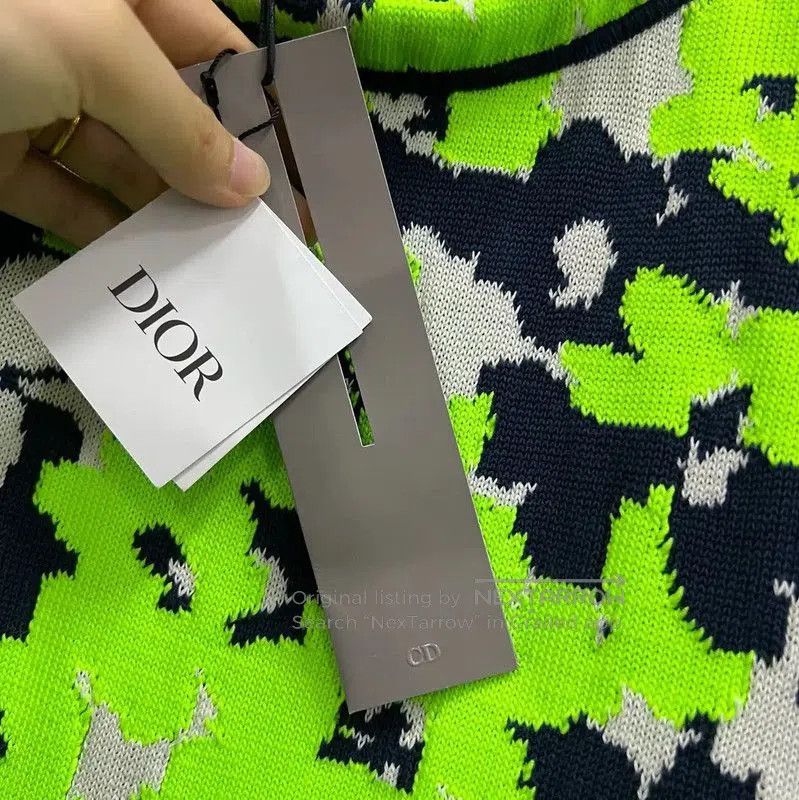 Dior Dior Summer Multicolor Cotton Short Sleeve T-Shirt . Size US M / EU 48-50 / 2 - 3 Thumbnail