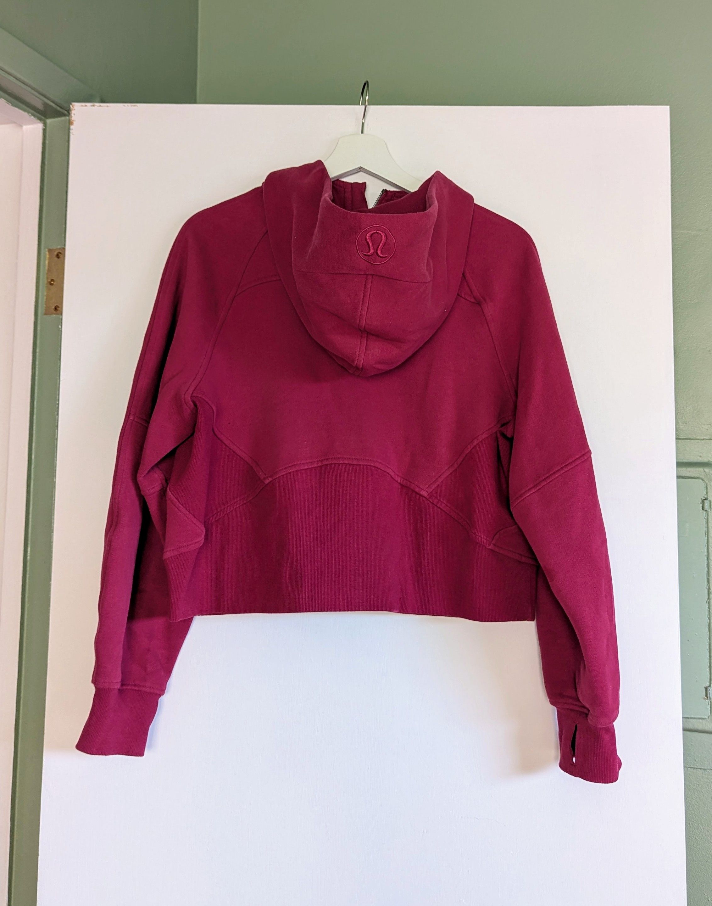 Lululemon XS/S Lululemon Scuba Oversized Hoodie Pomegranate Sweatshirt Size XS / US 0-2 / IT 36-38 - 4 Thumbnail