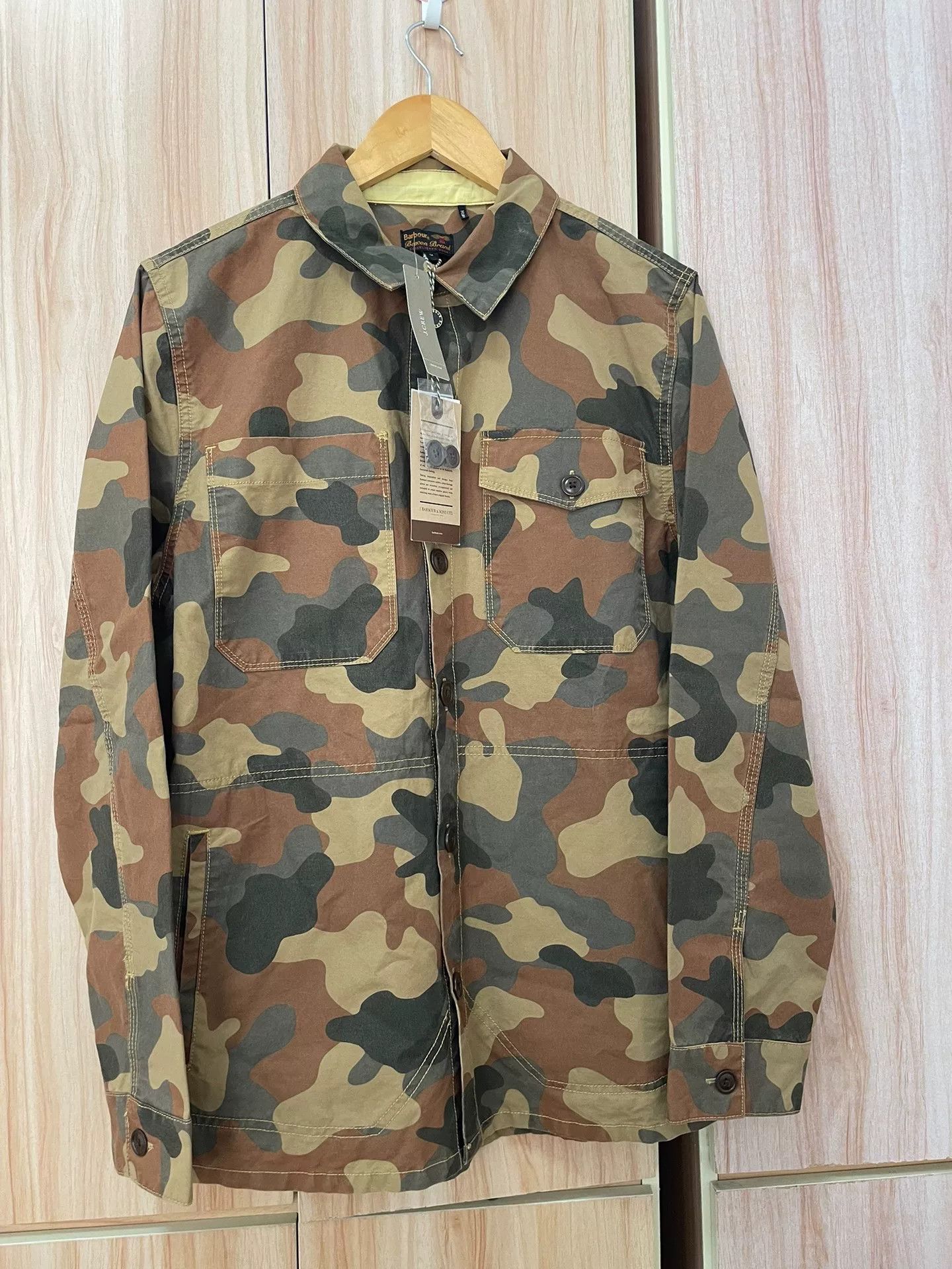 Barbour Barbour Men's Shirt Jacket Size US M / EU 48-50 / 2 - 1 Thumbnail