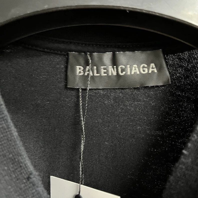 Balenciaga Balenciaga Black Casual Long Sleeve T-Shirt-2506 Size US M / EU 48-50 / 2 - 2 Thumbnail