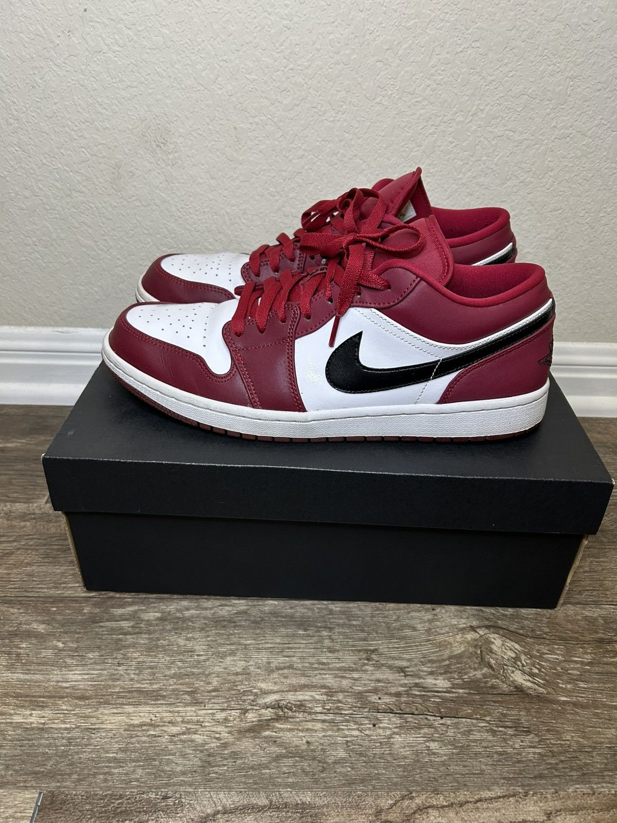 Jordan Brand Jordan 1 Low ‘Noble Red’ Size US 11.5 / EU 44-45 - 2 Thumbnail