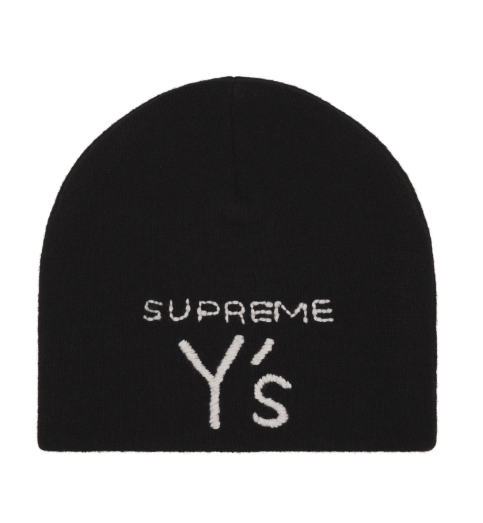Supreme × Yohji Yamamoto Supreme Y's Skull Beanie Black Yohji Yammamoto Size ONE SIZE - 2 Thumbnail