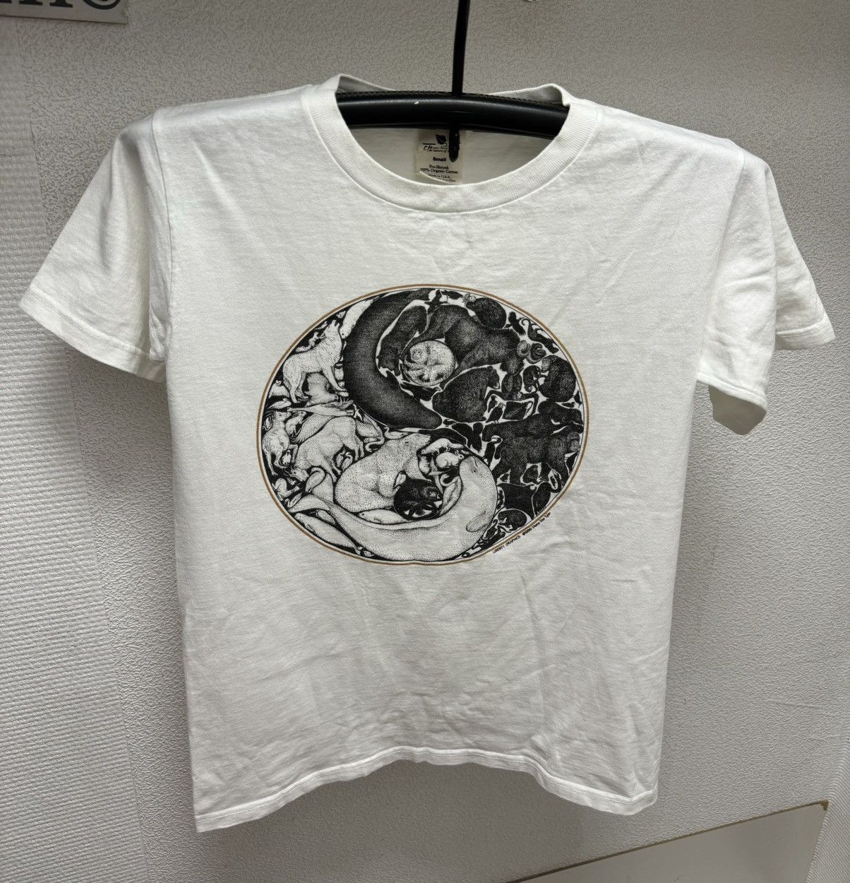 Vintage Vintage Liberty Graphics paddle art tee 1996 made in USA S Size US S / EU 44-46 / 1 - 1 Thumbnail