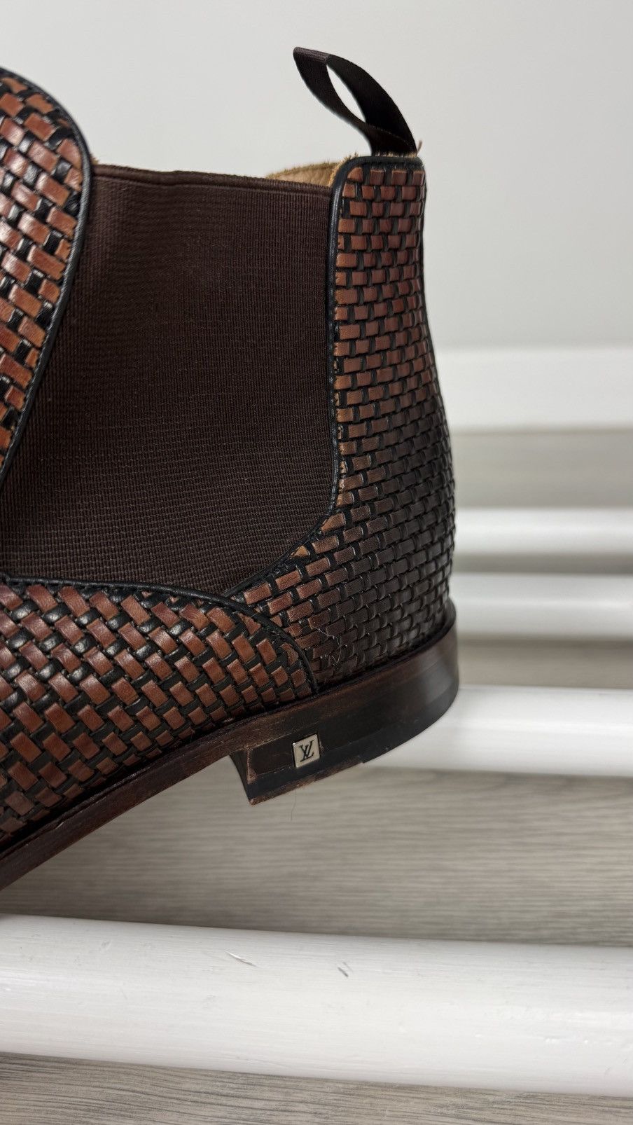 Louis Vuitton Louis Vuitton Wall Street Chelsea Shoes Size US 11 / EU 44 - 3 Thumbnail