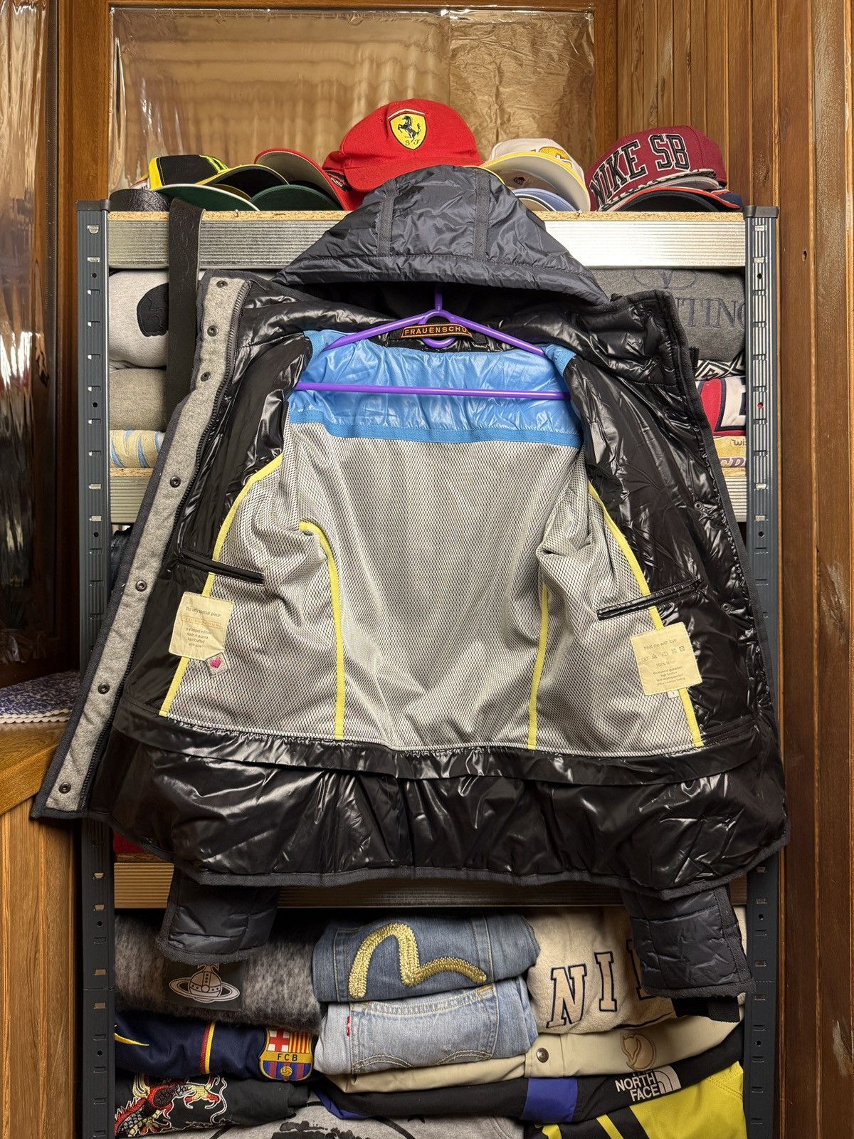 Frauenschuh Frauenschun Quilted Ski Snow Nylon Jacket Size S / US 4 / IT 40 - 13 Thumbnail
