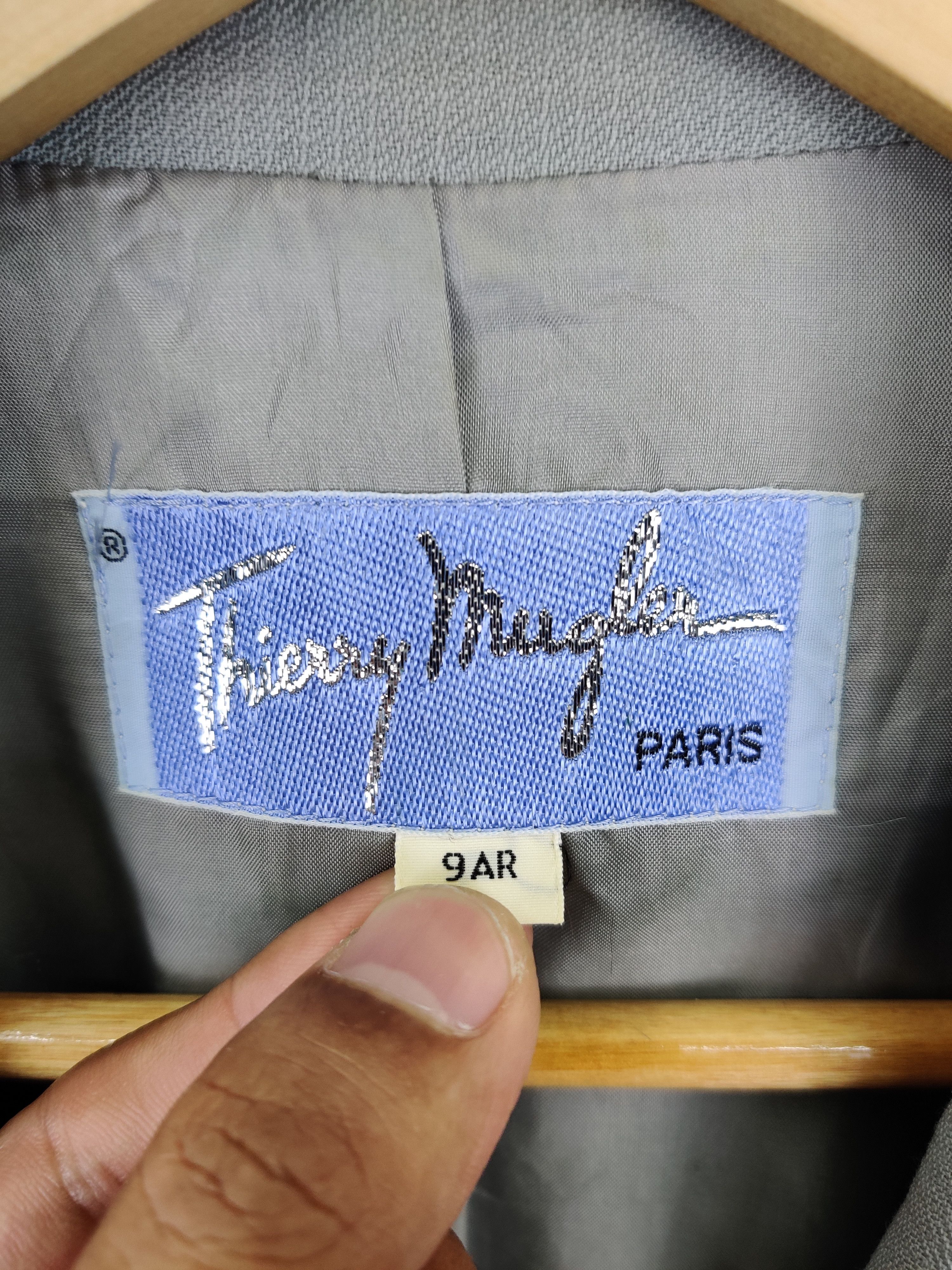 Thierry Mugler Thierry Mugler Wool Blazer Coat Size S / US 4 / IT 40 - 11 Thumbnail