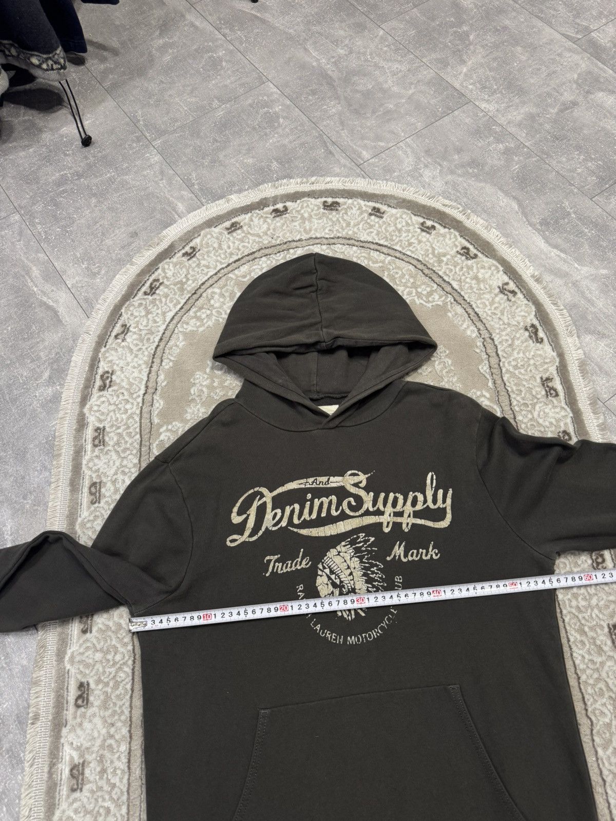 Denim & Supply Ralph Lauren Vintage Denim & Supply Polo Ralph Lauren big logo Hoodie Size US M / EU 48-50 / 2 - 3 Thumbnail