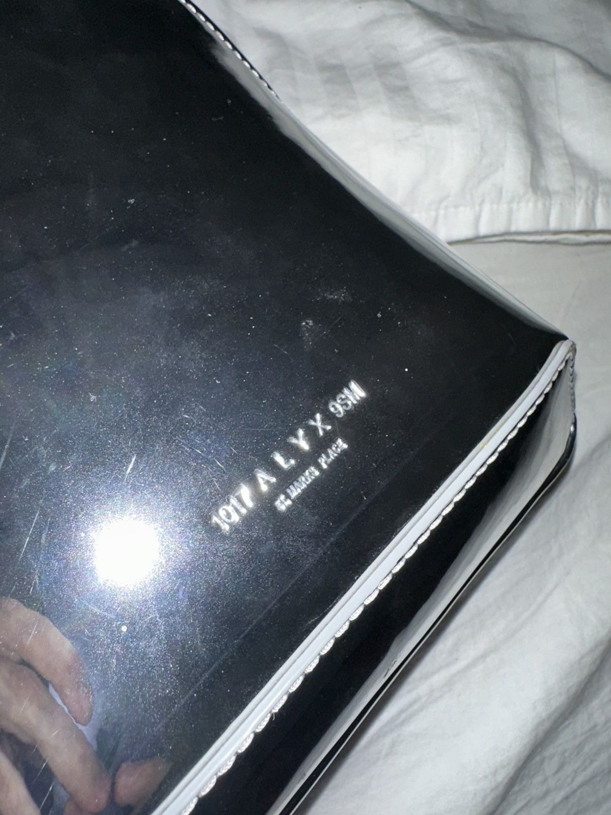 1017 ALYX 9SM VERY RARE 1017 ALYX 9SM silver crossbody bag Size ONE SIZE - 4 Thumbnail