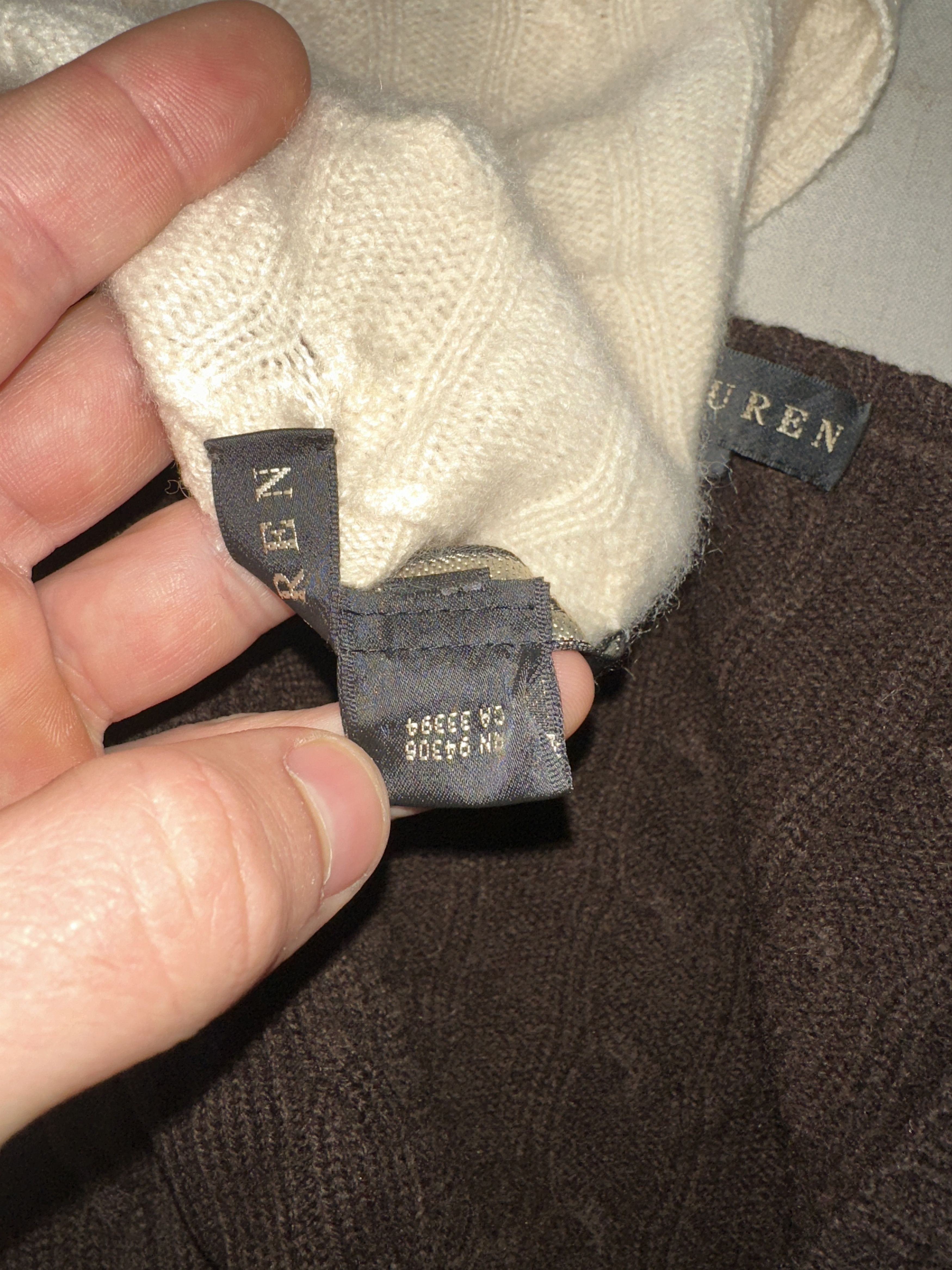 Ralph Lauren Black Label Ralph Lauren Black Label Cable Knit Cashmere Short Sleeve S Size S / US 4 / IT 40 - 10 Thumbnail