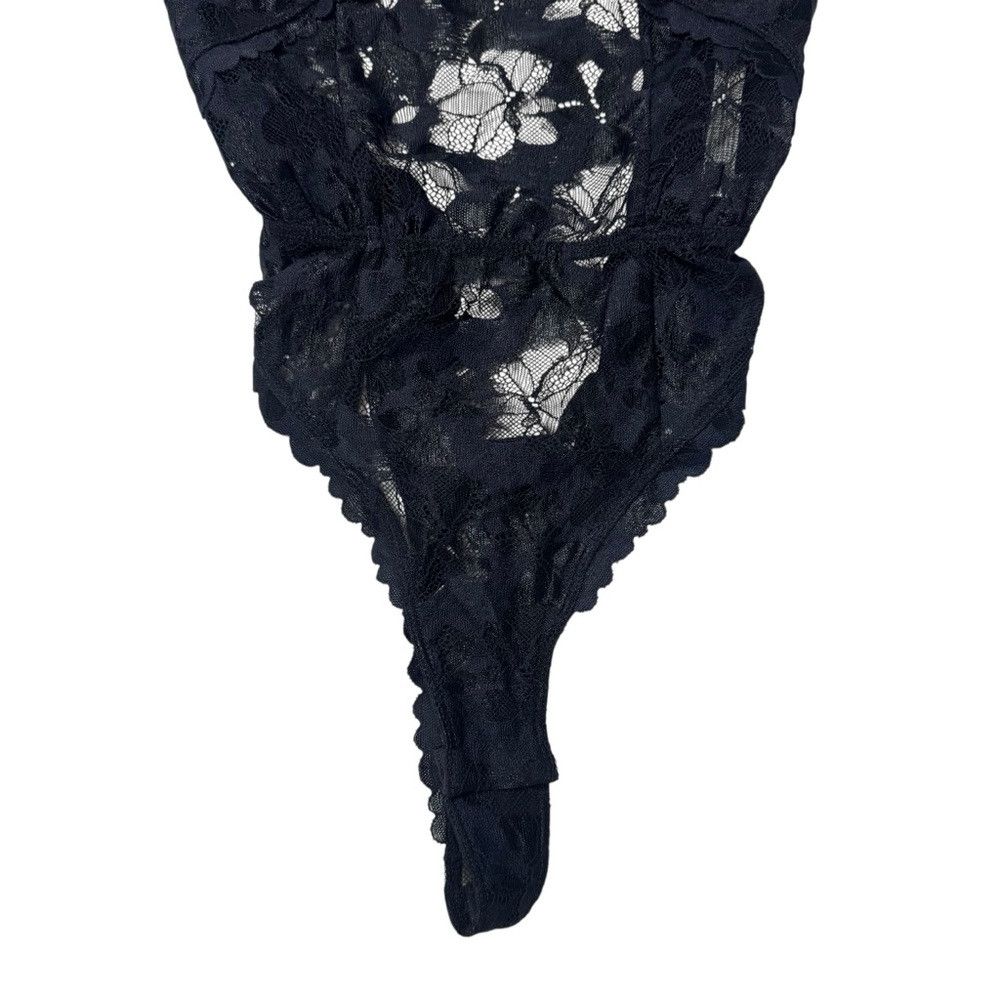 Free People NWT New $98 Free People Dream Of Me Black Bodysuit Size L Size L / US 10 / IT 46 - 6 Thumbnail