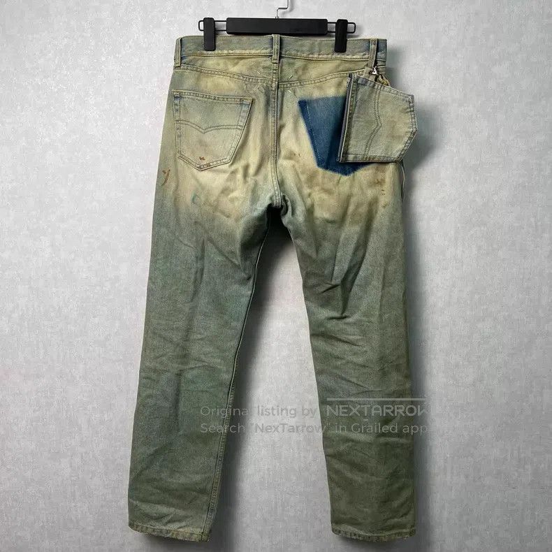 Maison Margiela Maison Margiela Vintage Distressed Denim Jeans Size US 27 - 2 Thumbnail