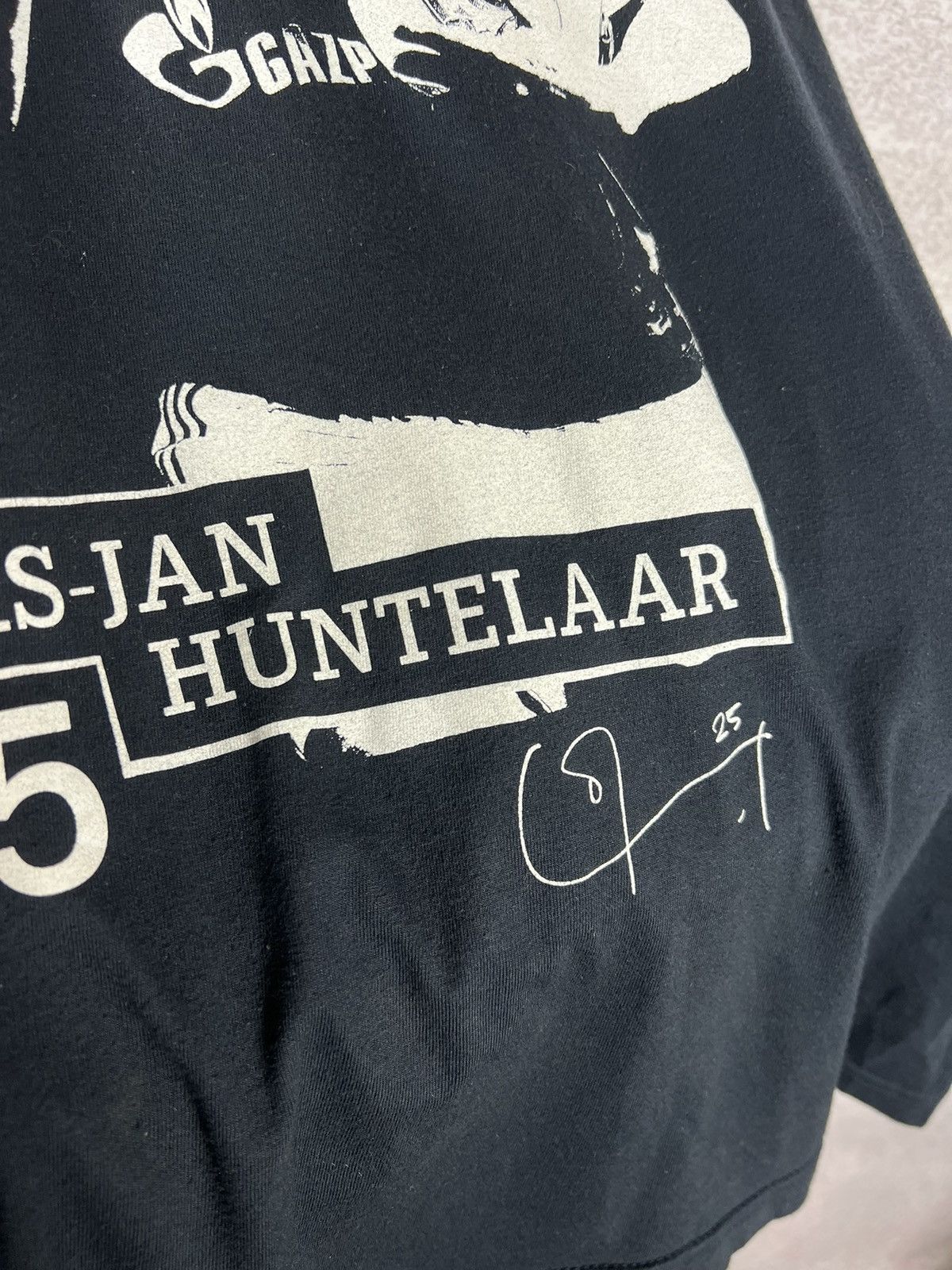Vintage Vintage Schalke 04 Klass Jan Huntelar T-Shir Soccer Teet Size US L / EU 52-54 / 3 - 5 Thumbnail