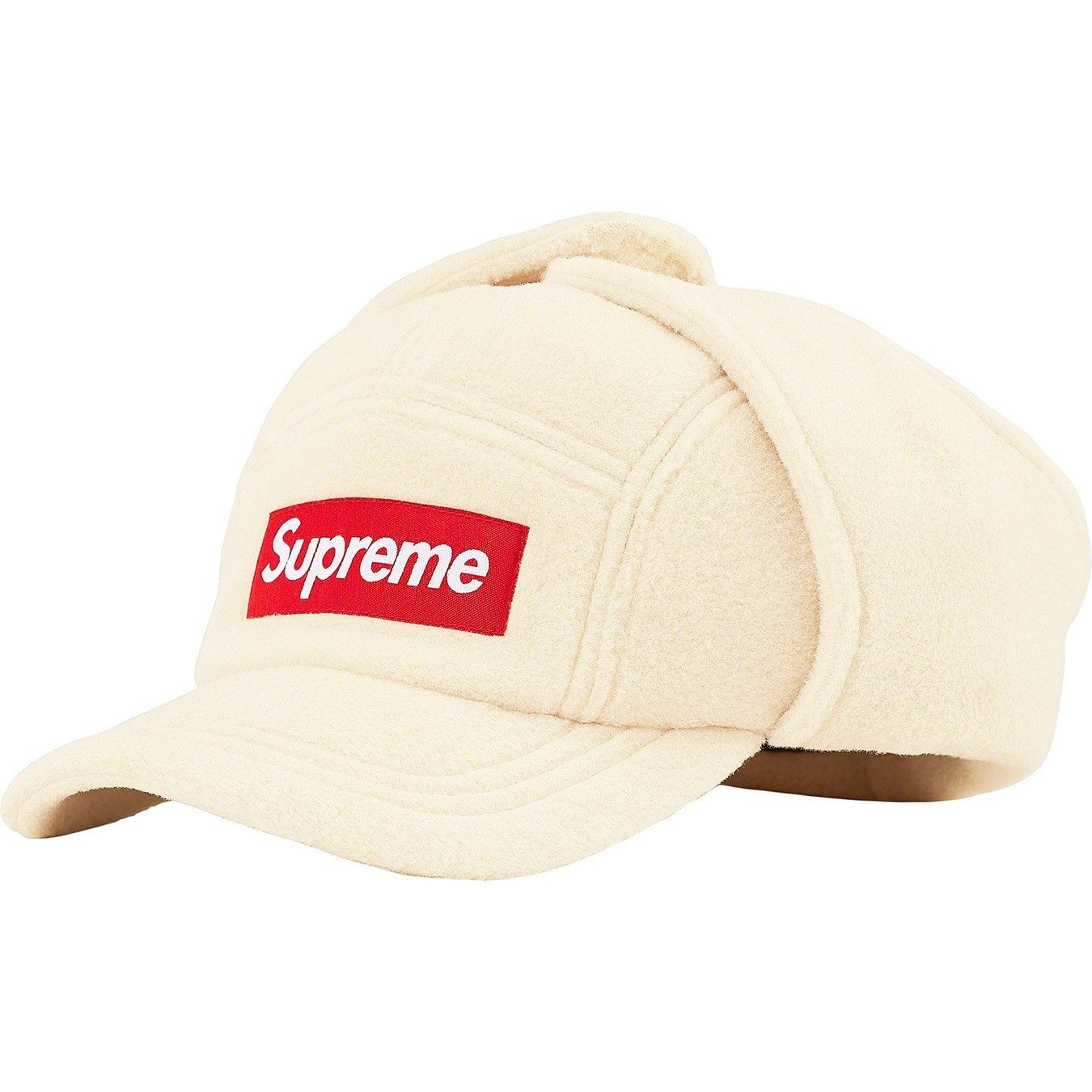 Supreme SUPREME Polartech Earflap Camp Cap Natural/White FW21 FW21H5 Size ONE SIZE - 22 Thumbnail