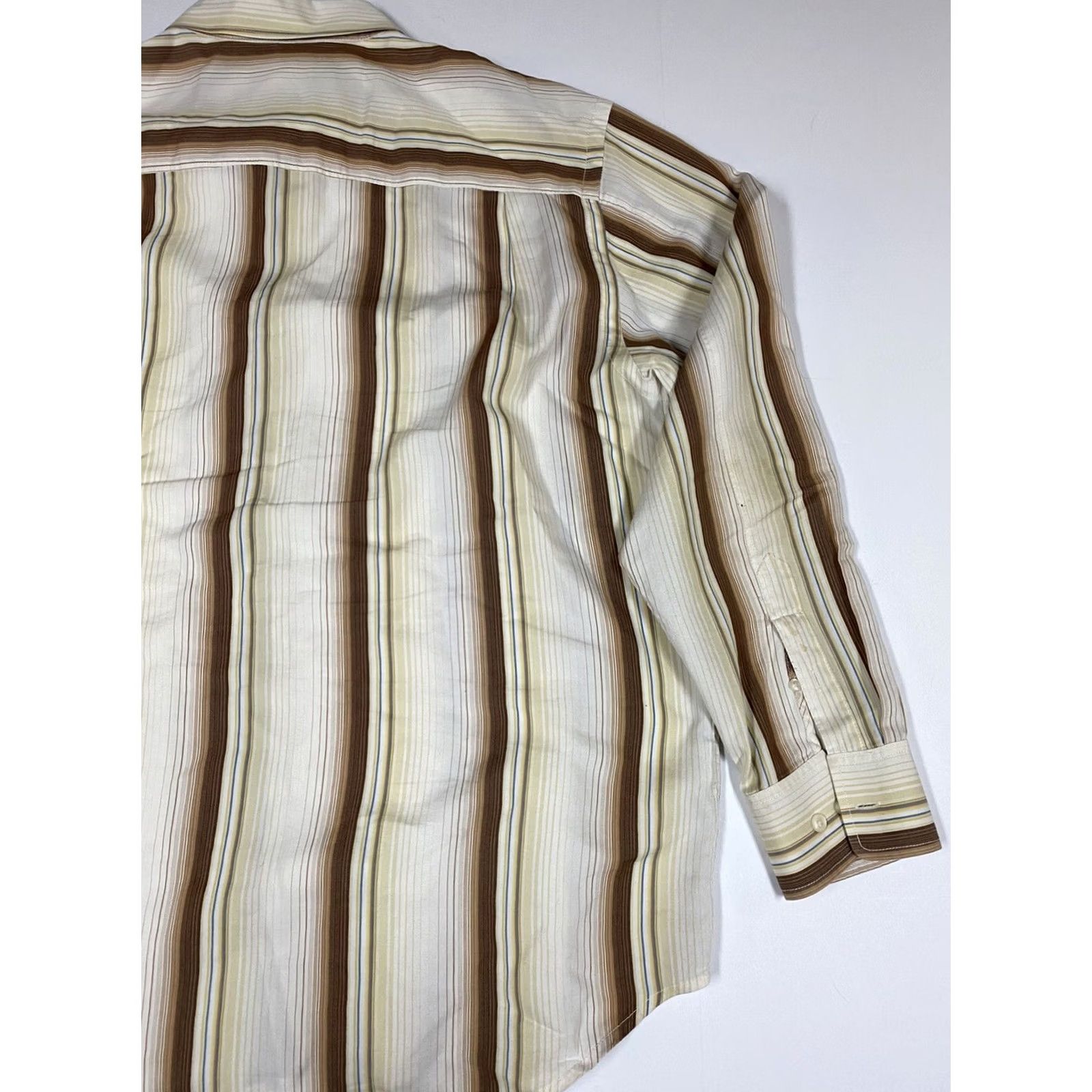 Tommy Bahama Tommy Bahama Shirt Mens XL Striped Button-Down Collared Long Sleeve Hawaiian Cotton Knit Breathable Multicolor Easy Care Size US XL / EU 56 / 4 - 6 Thumbnail