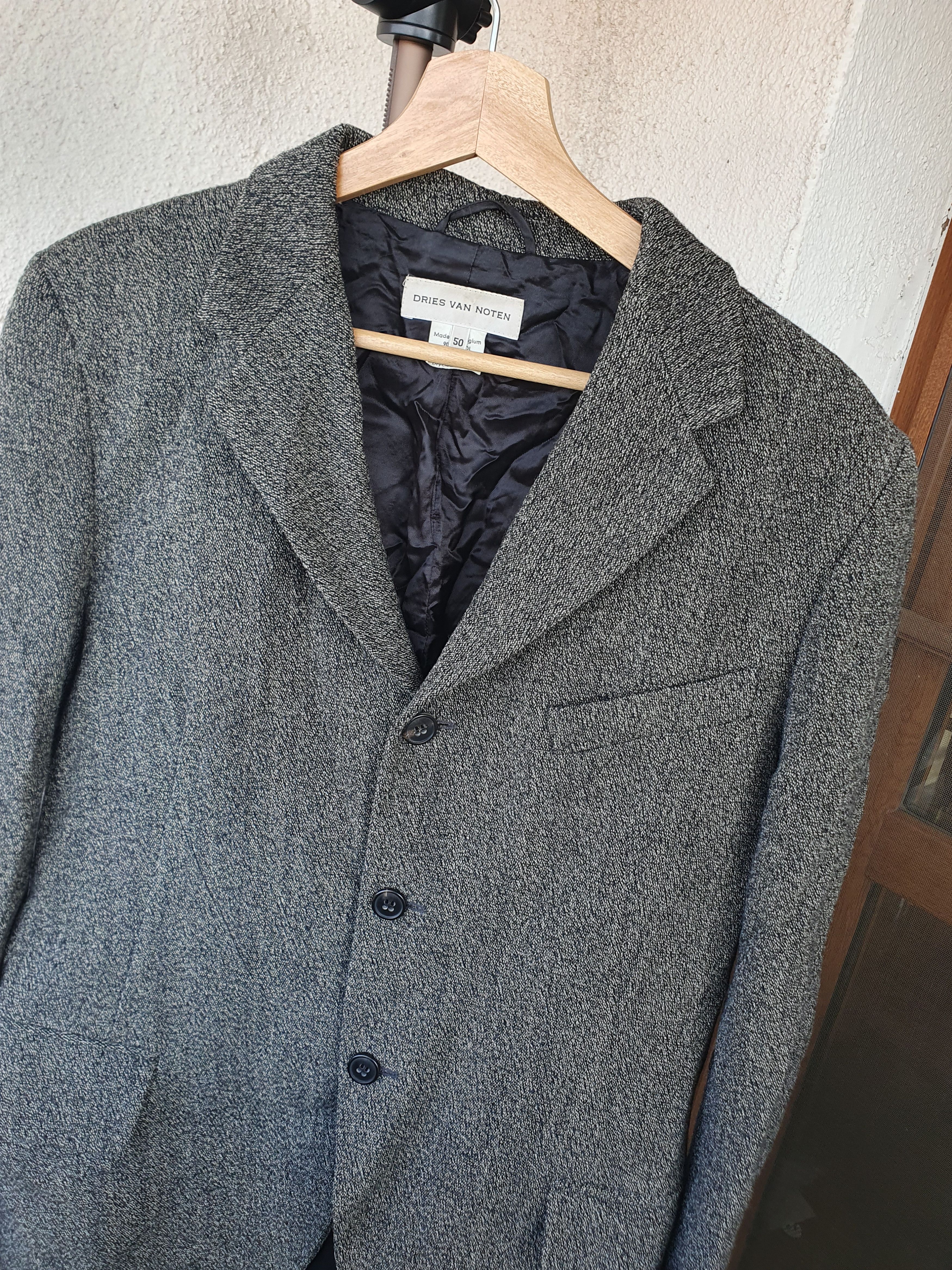 Dries Van Noten Dries Van Noten Wool Blazer Sport Coat Single Breast 50 Size 50R - 6 Thumbnail