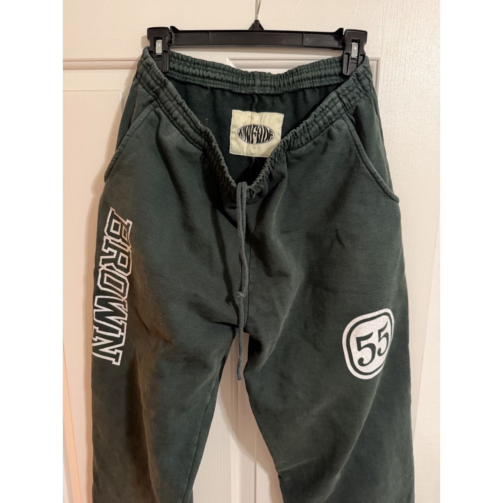 Vintage Vintage Brown University Sweatpants Heavyweight Size US 36 / EU 52 - 15 Thumbnail