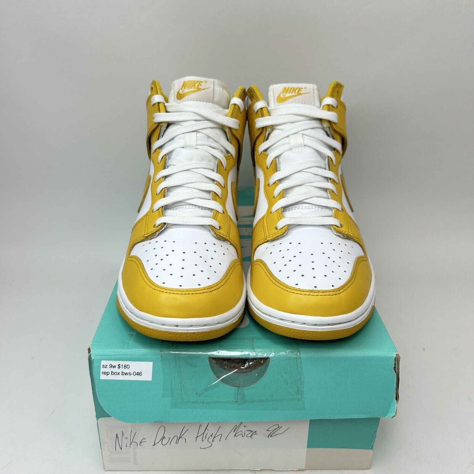 Nike Nike Shoes Dunk High WMNS “Dark Sulfur” 2023 Size US 9 / IT 39 - 2 Thumbnail