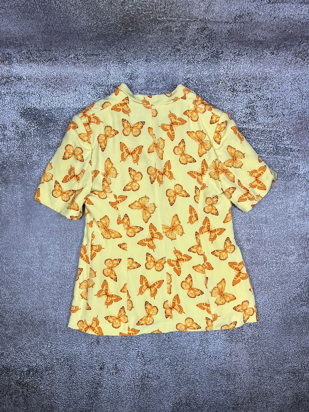 Escada Escada Butterfly yellow / orange women’s blazer Size M / US 6-8 / IT 42-44 - 5 Thumbnail