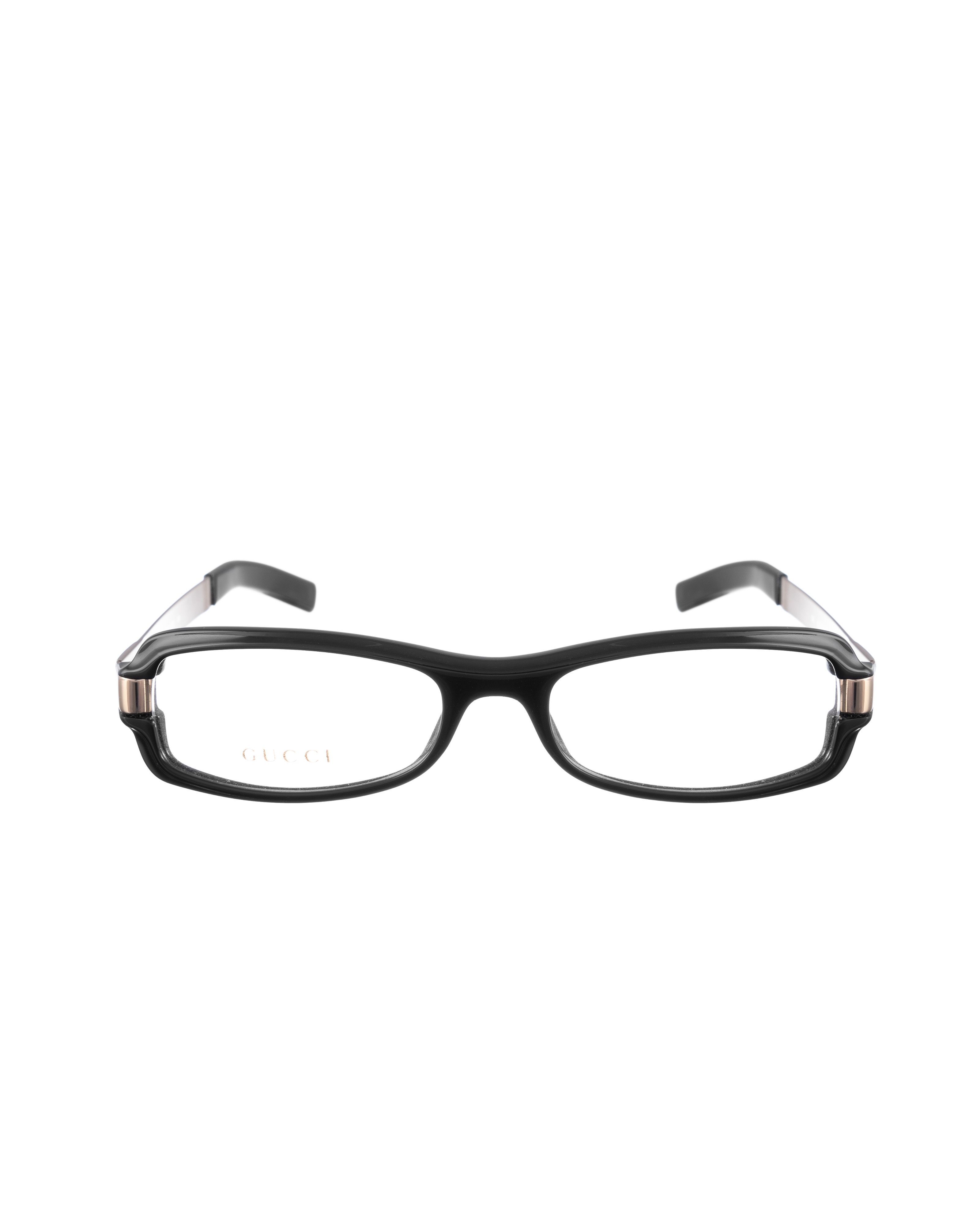 Gucci × Vintage Gucci 00s Gold Metallic Black Glasses Size ONE SIZE - 1 Thumbnail
