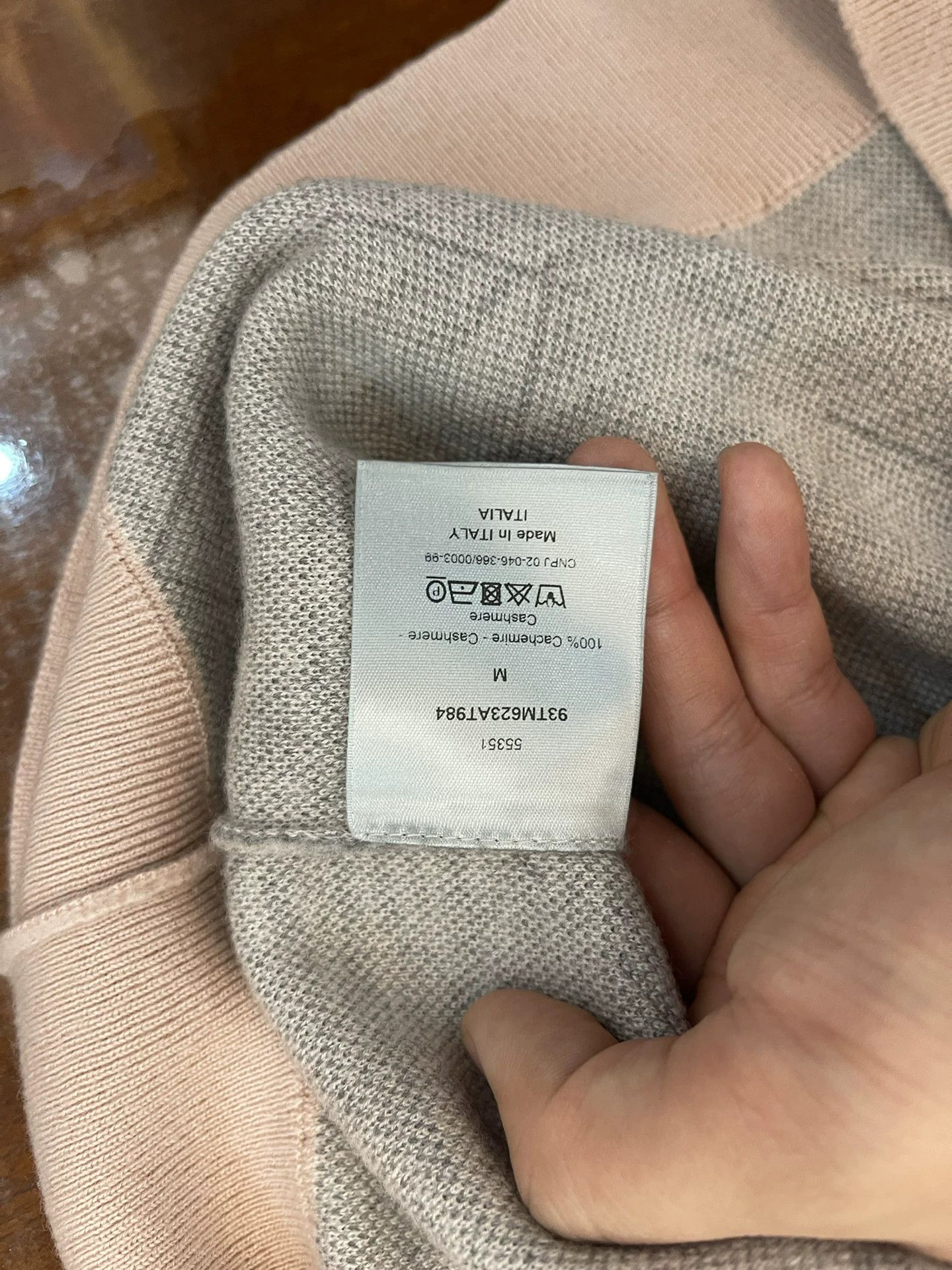 Dior Dior Cashmere Sweater 95 New Authentic Size US M / EU 48-50 / 2 - 2 Thumbnail