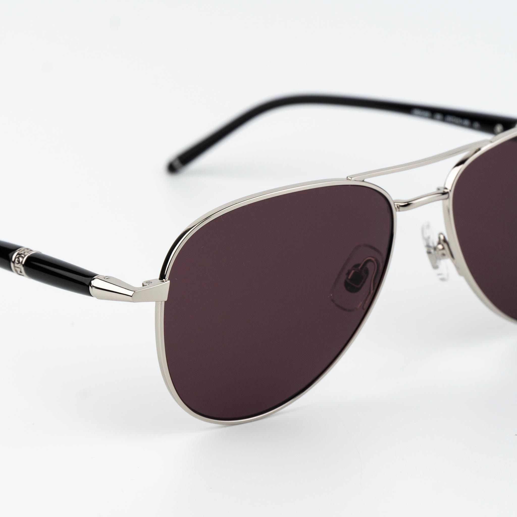Montblanc Montblanc Men Sunglasses Pilot MB0345S 002 NEW AUTHENTIC Size ONE SIZE - 5 Thumbnail