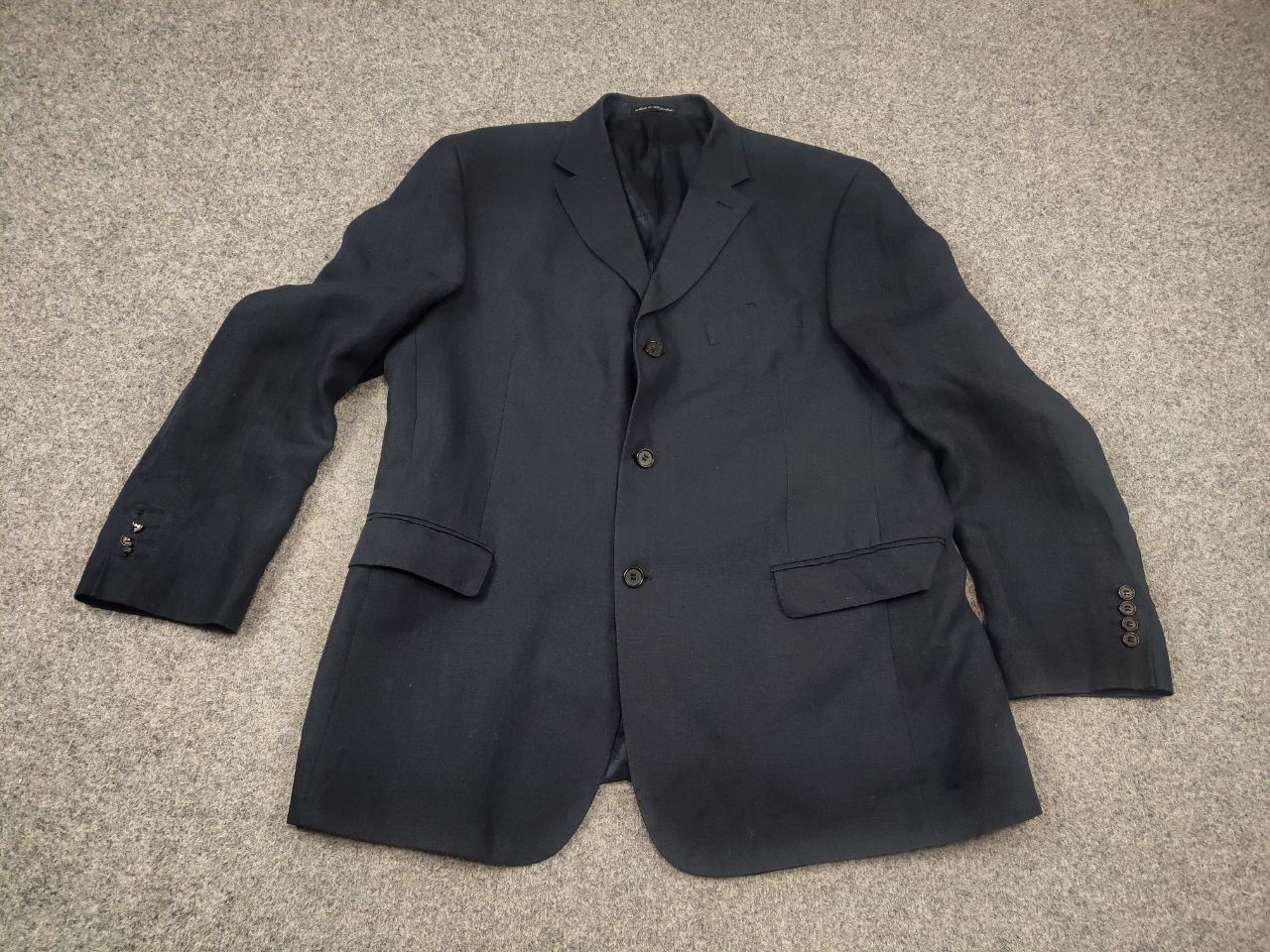 Christian Dior Monsieur Vintage 90's Dior Pure Linen Classic Suit Mens Blazer Jacket Size US XL / EU 56 / 4 - 3 Thumbnail