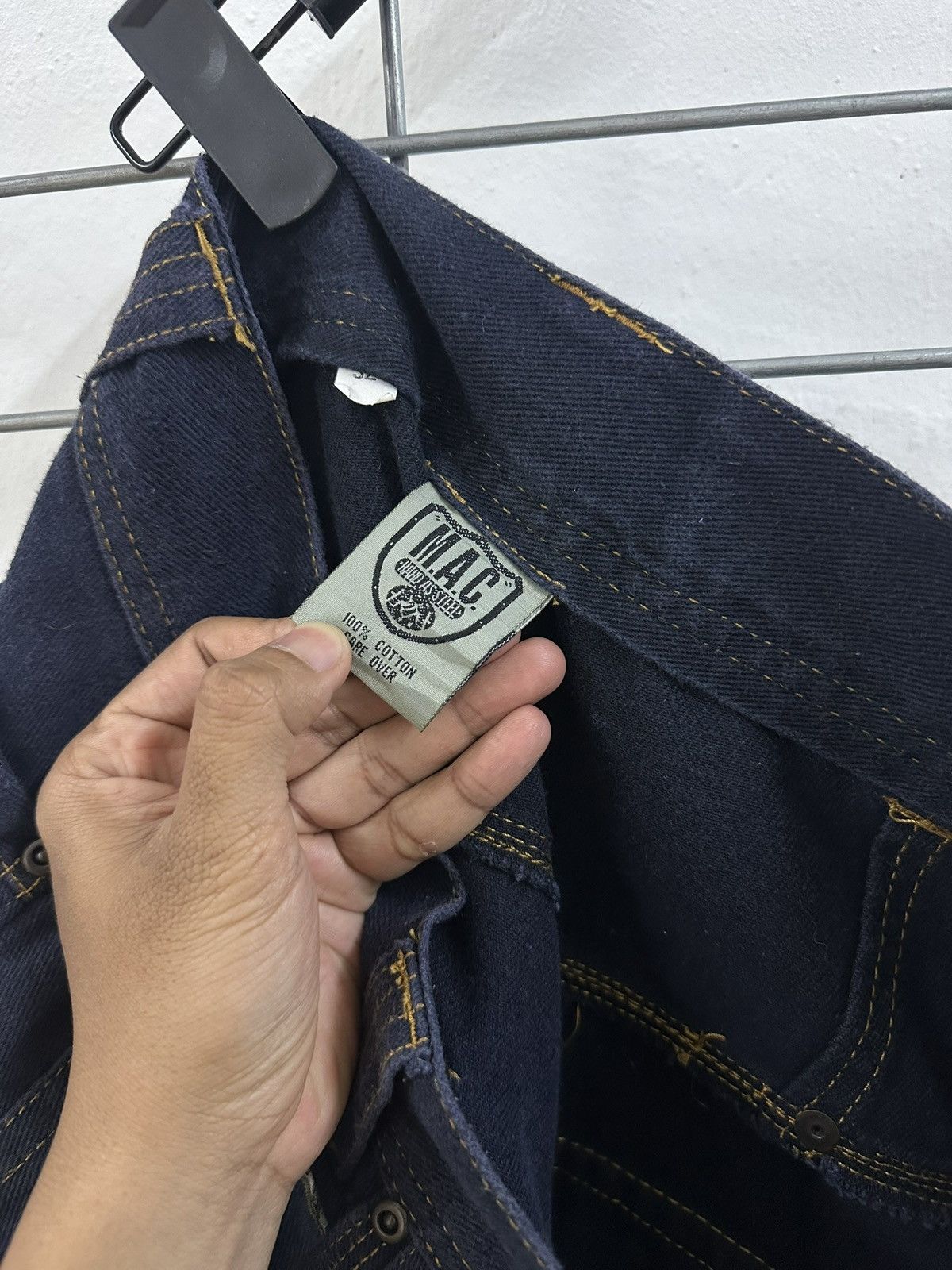 MAC Jeans MAC Jeans Utility Buckle Y2K Workwear Techwear Baggy Jeans Size US 32 / EU 48 - 7 Thumbnail