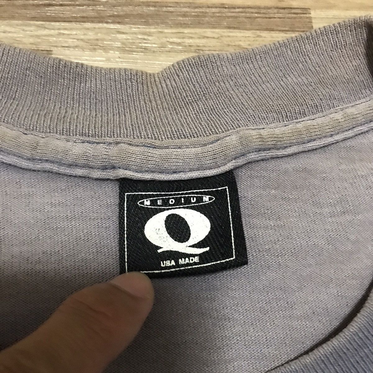 Quiksilver × Vintage VINTAGE QUE MADE IN AMERICA 90s RARE TEE Size US M / EU 48-50 / 2 - 8 Thumbnail