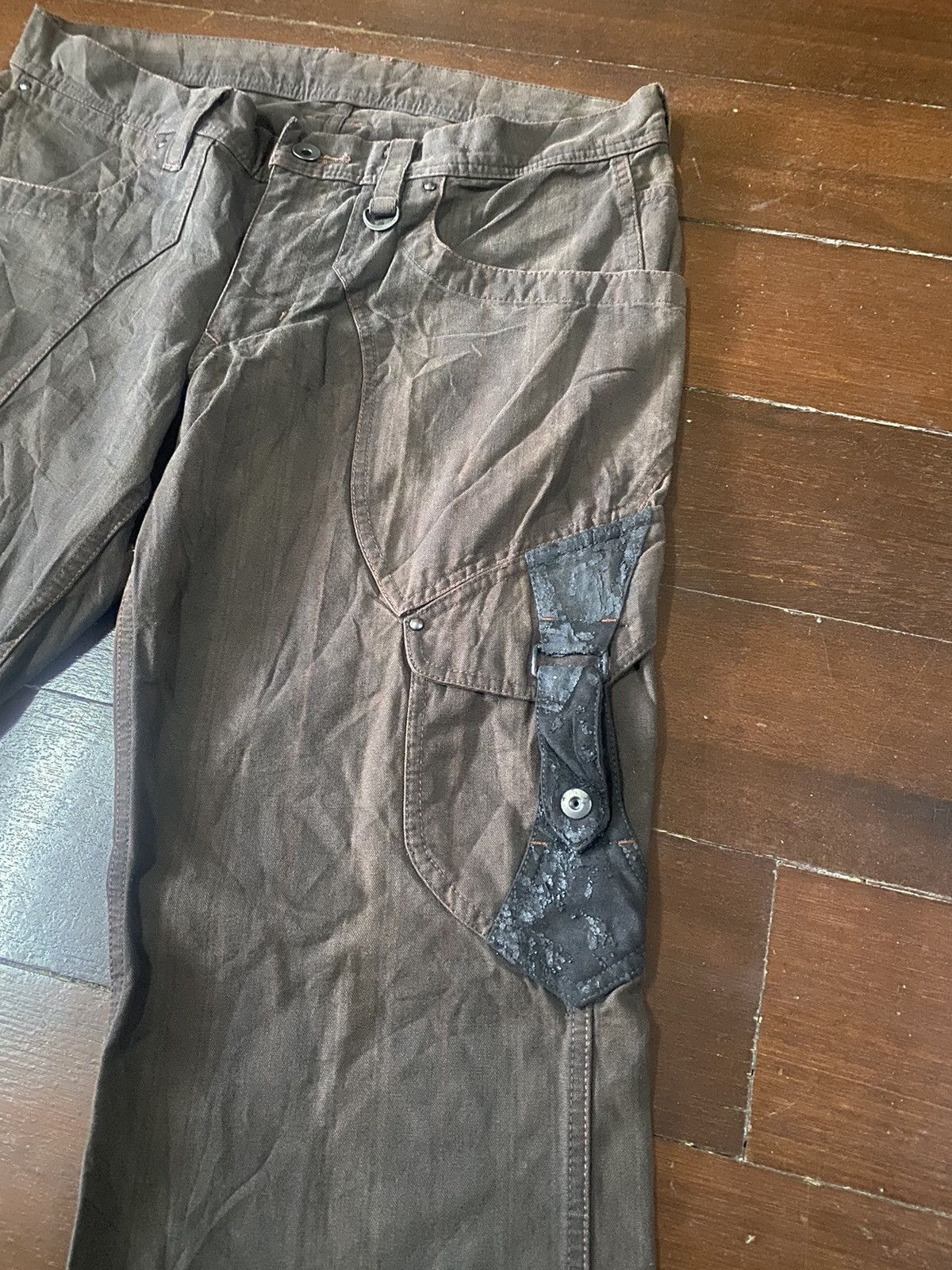 HIDEAWAYS × Vintage Vintage Hideways Nicole rare pocket pants boot cut wide leg Size US 34 / EU 50 - 6 Thumbnail