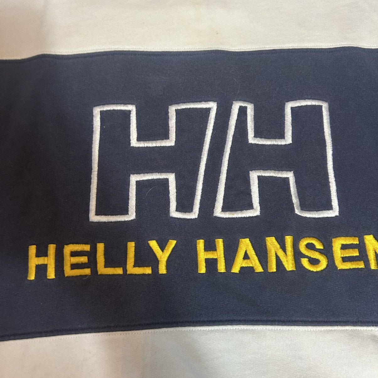 Helly Hansen Vintage 1990s Helly Hansen Quarter Zip Rugby Sweater Size US M / EU 48-50 / 2 - 3 Thumbnail