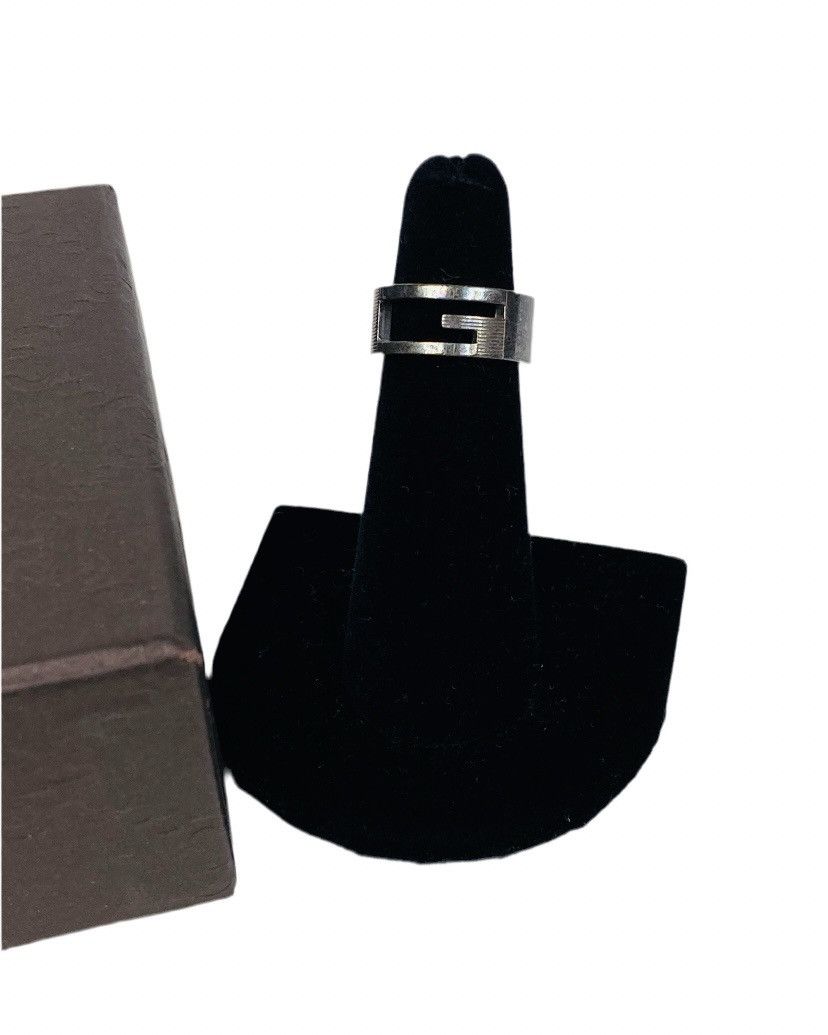 Gucci Gucci .925 Silver G Ring Size IT 9 Size ONE SIZE - 2 Thumbnail