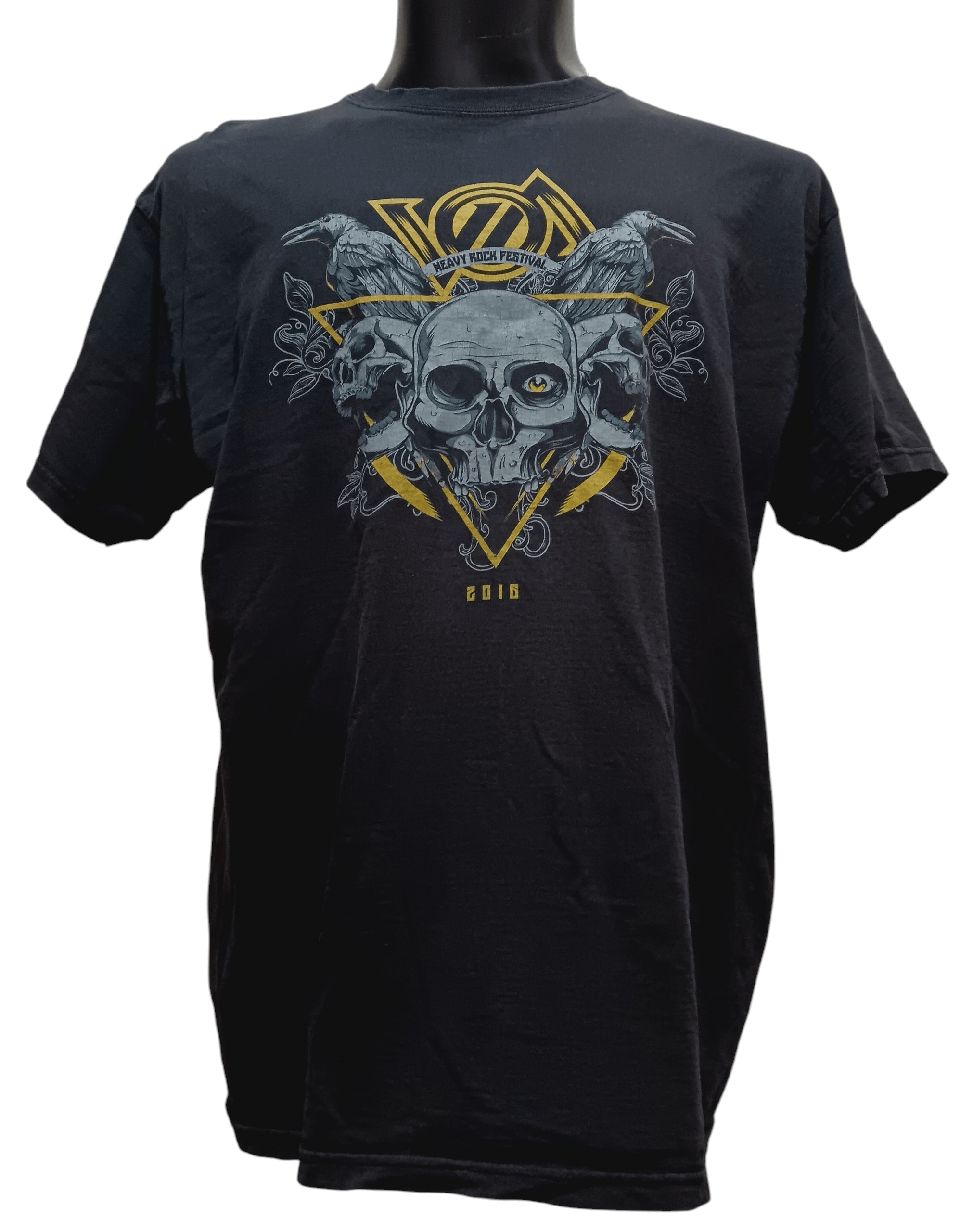 Band Tees HEAVY ROCK FESTIVAL SHIRT FEAT KREATOR Size US XL / EU 56 / 4 - 2 Thumbnail
