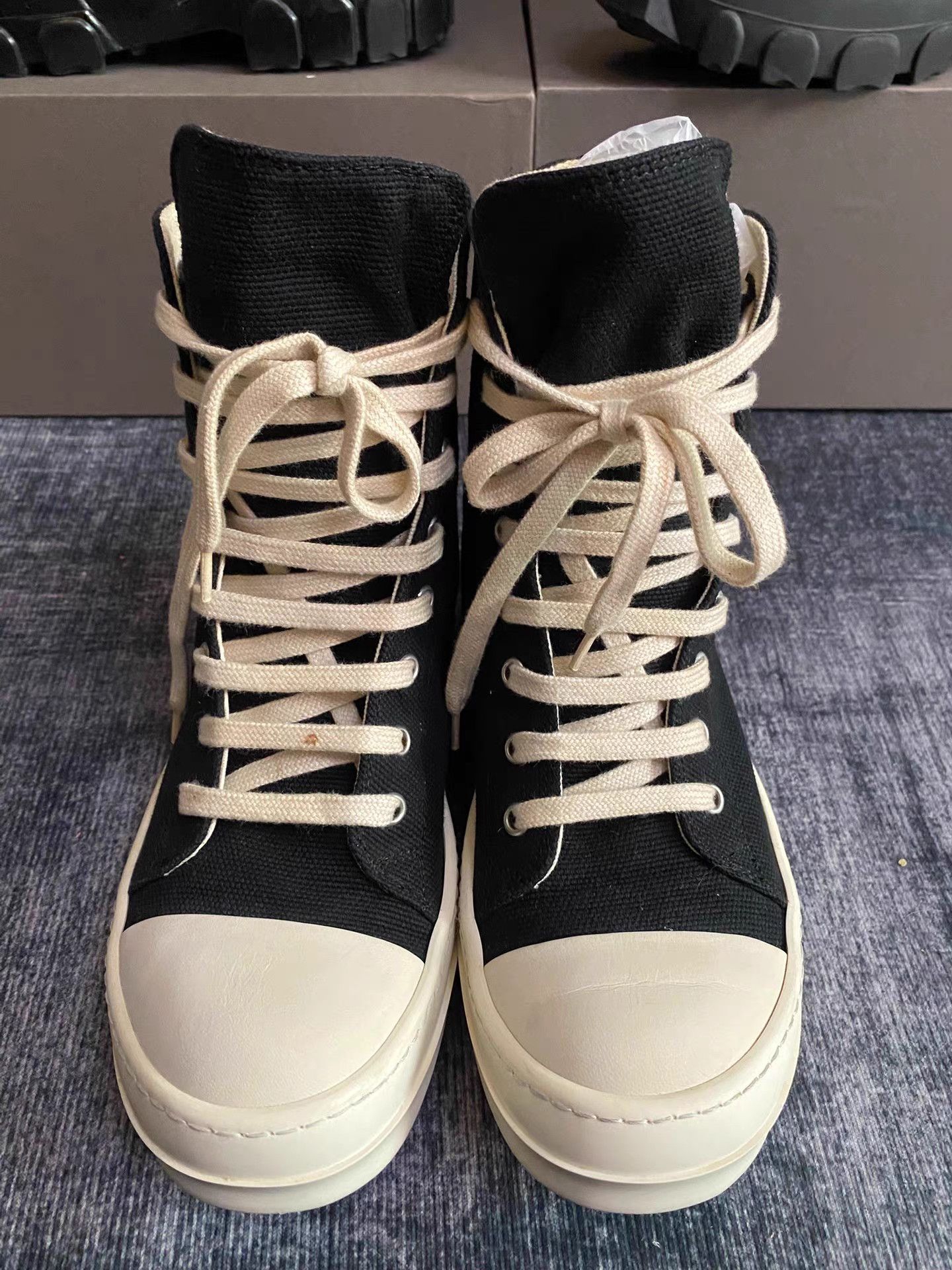 Rick Owens Rick Owens DRKSHDW Turbo Cyclops Size US 7.5 / IT 37.5 - 1 Thumbnail