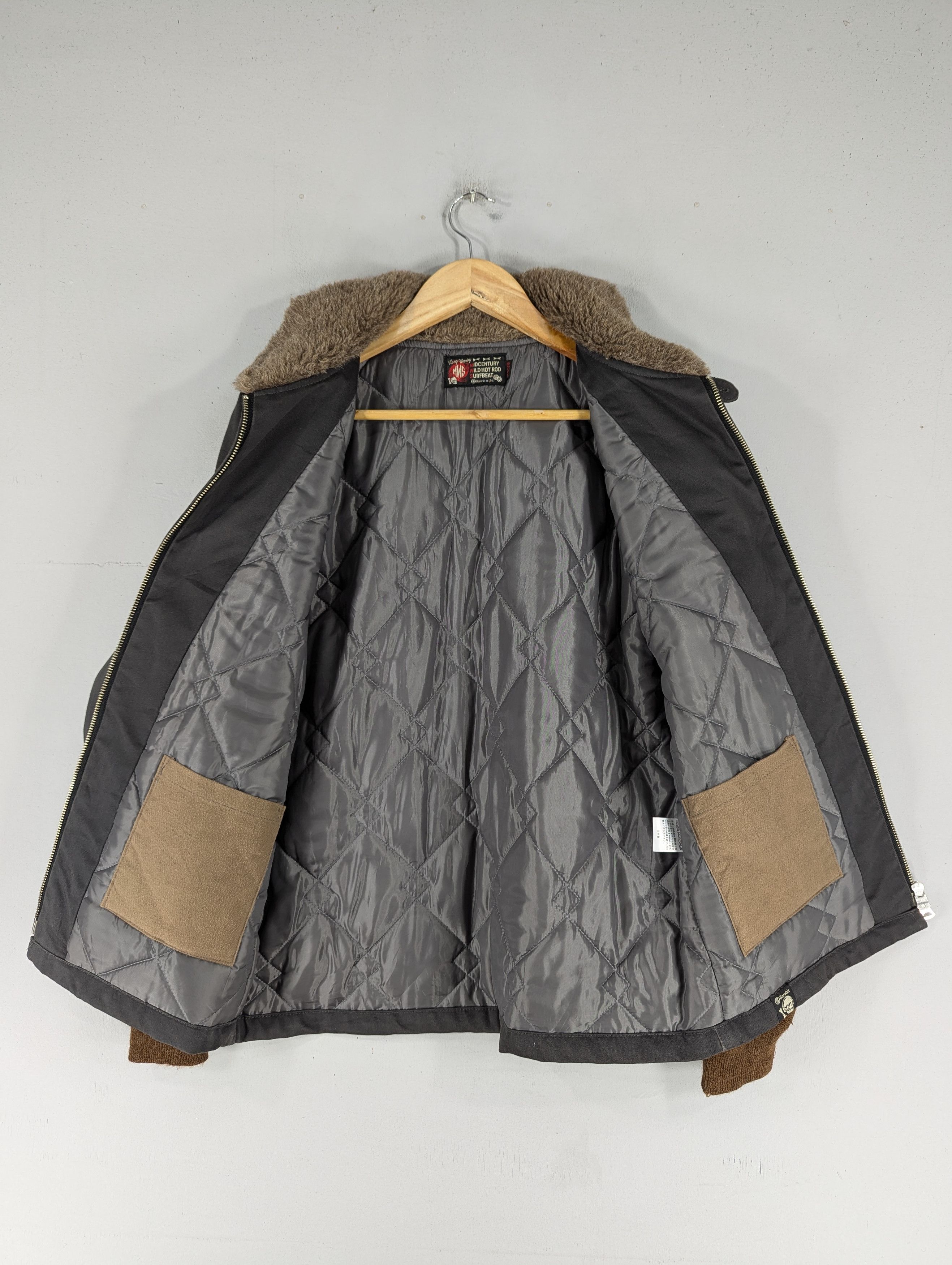 Japanese Brand Vintage MWS Motorcycle Style Quilted Jacket Size US M / EU 48-50 / 2 - 15 Thumbnail