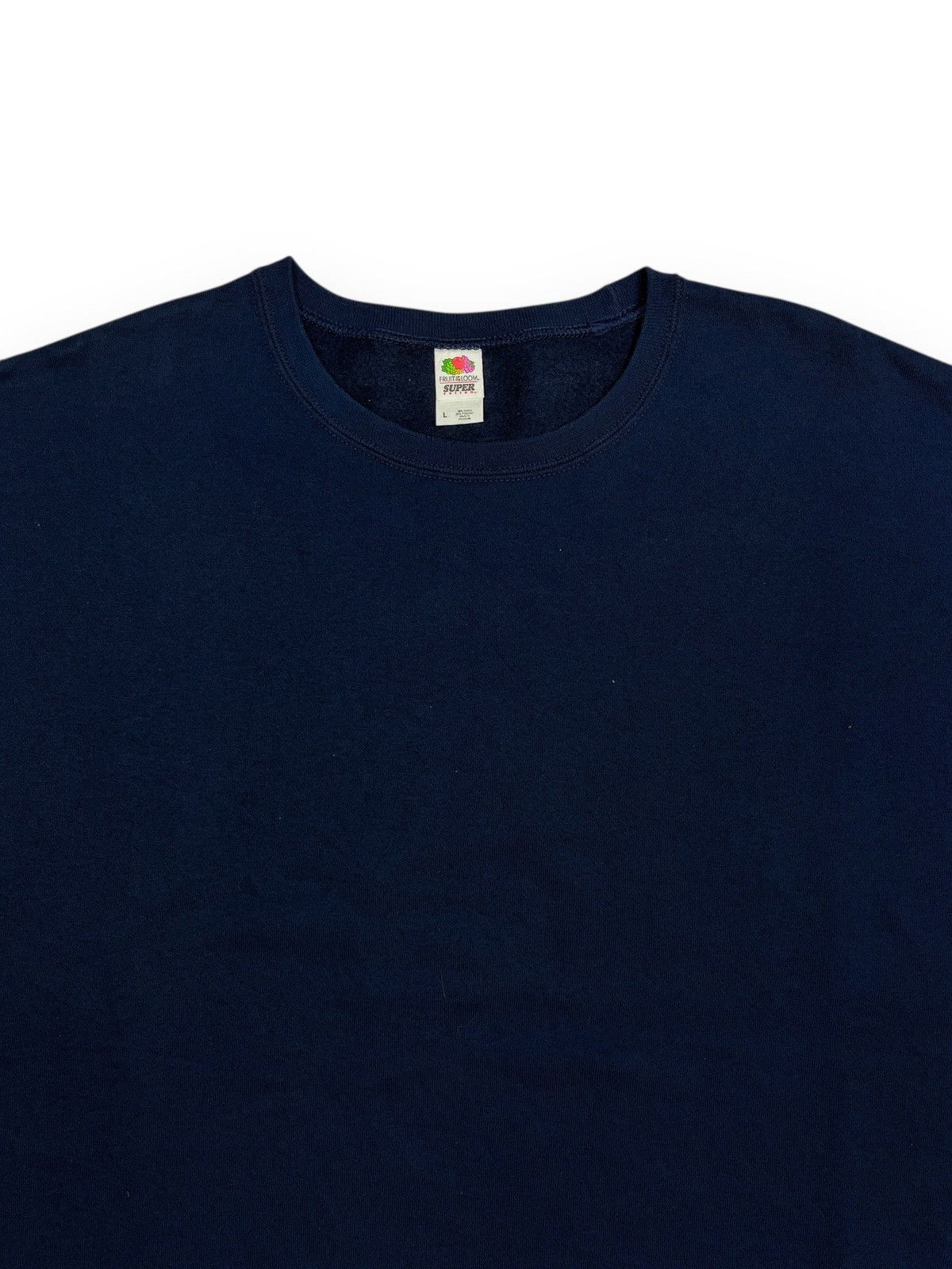 Fruit Of The Loom Y2K Fruit Of The Loom Vintage Blank Sweatshirt Size US XL / EU 56 / 4 - 2 Thumbnail