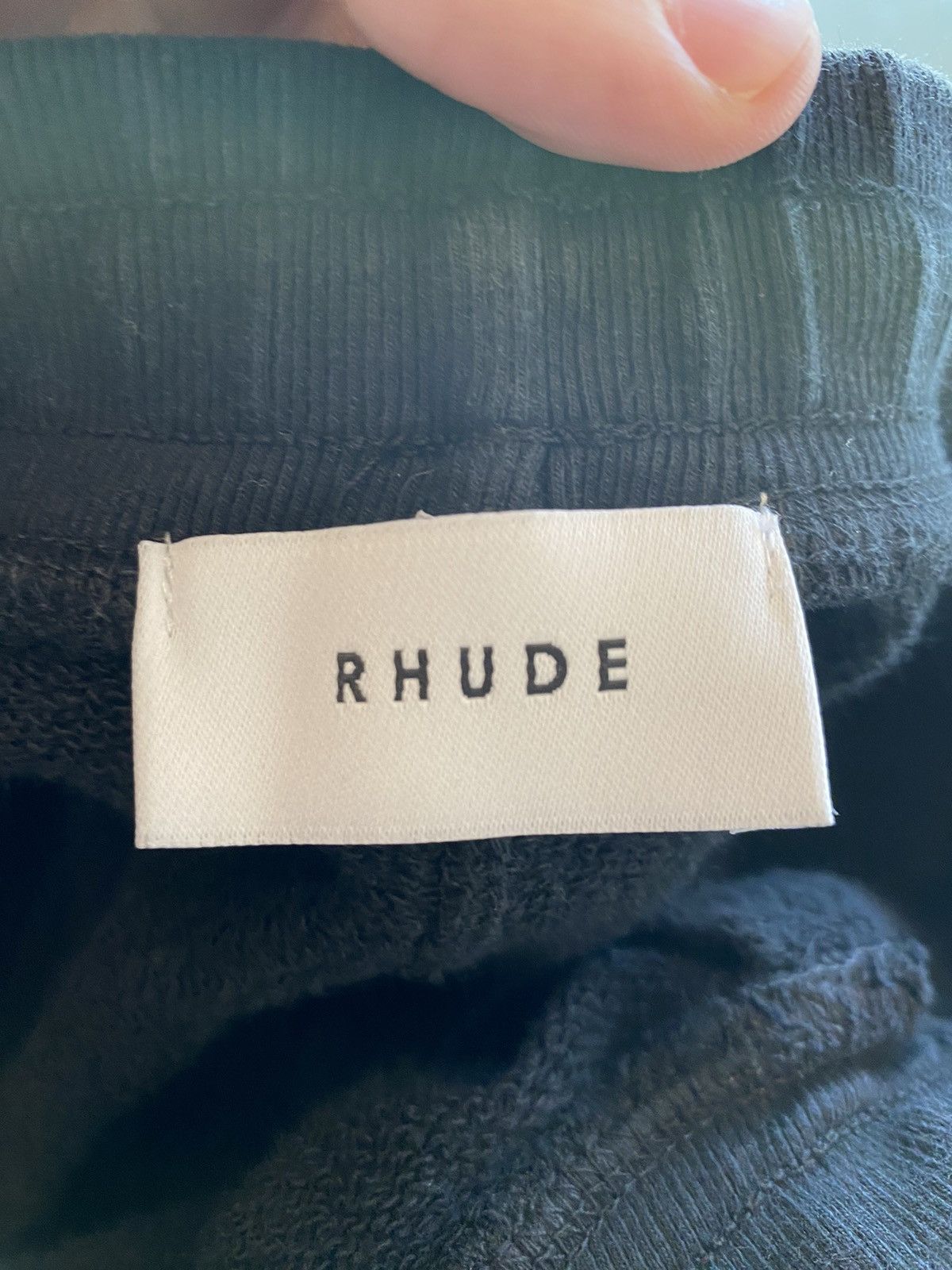 Rhude Rhude Black Racing Logo Sweatpants Size US 36 / EU 52 - 3 Thumbnail