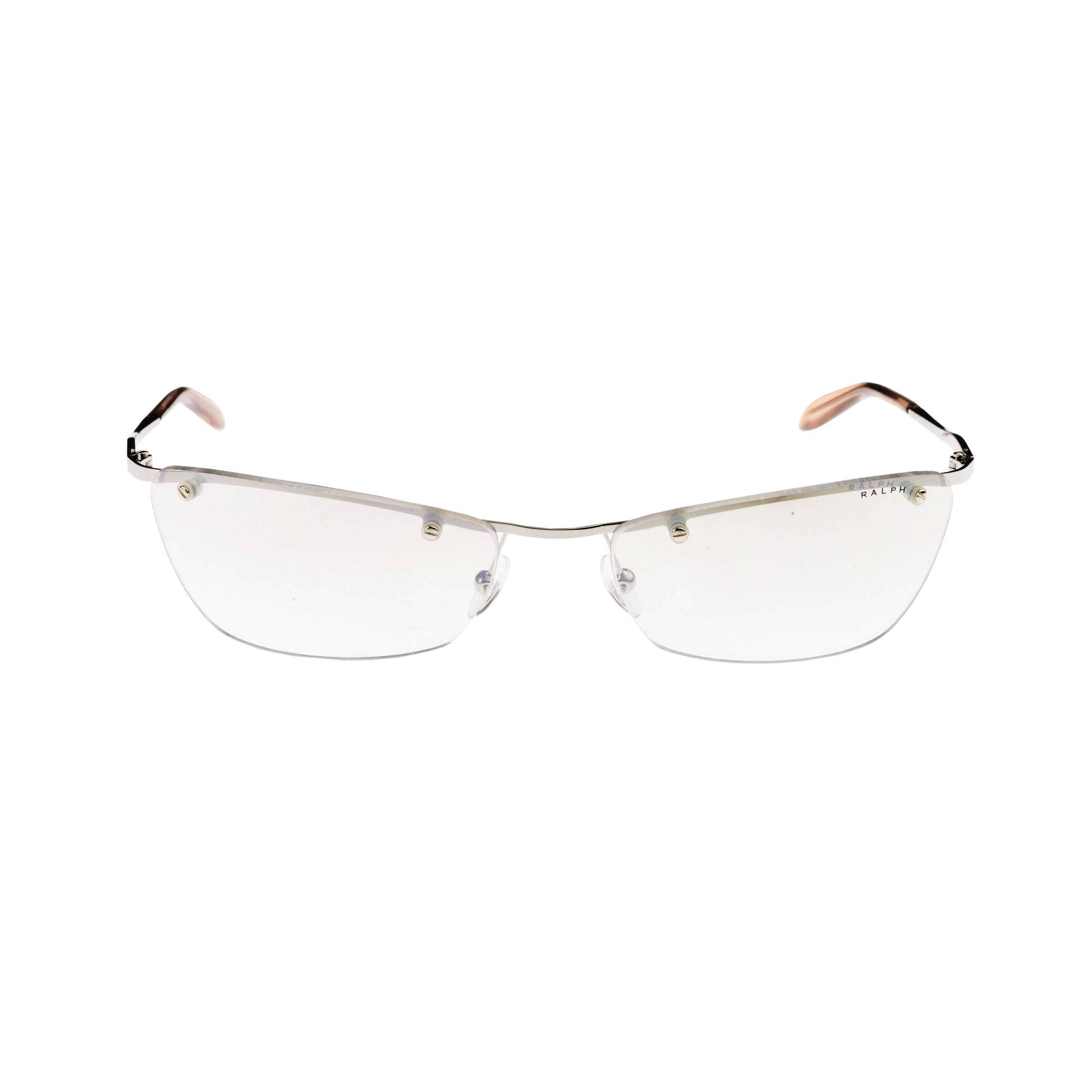 Polo Ralph Lauren × Ralph Lauren Ralph Lauren '90s Transparent White Rimless Sunglasses Size ONE SIZE - 2 Thumbnail