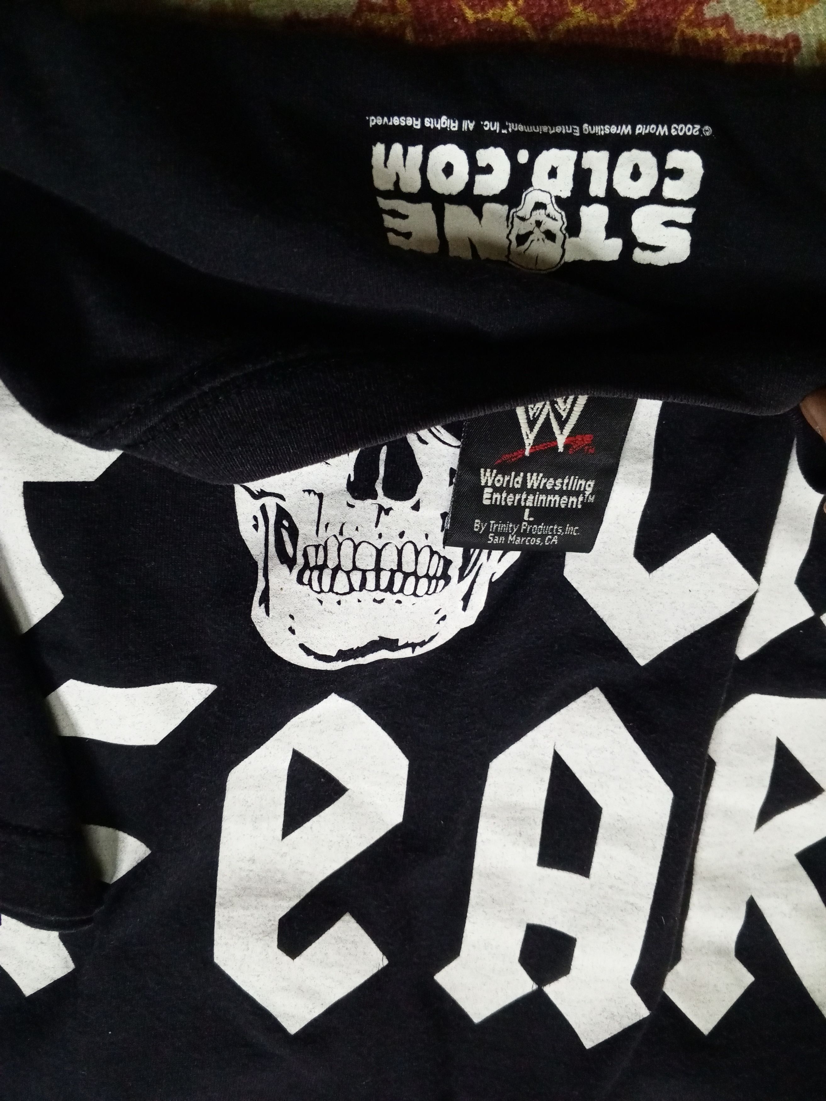 Vintage × WWE VINTAGE Y2K WWE STONEGOLD FUCKFEAR Size US L / EU 52-54 / 3 - 9 Thumbnail