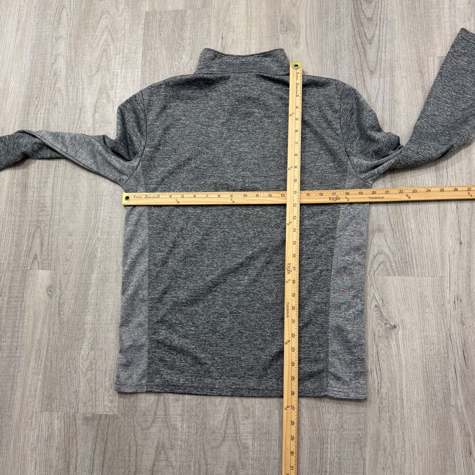 NHL NHL Pittsburgh Penguins 1/4 Zip Pullover Men's Small Gray Size US S / EU 44-46 / 1 - 9 Thumbnail
