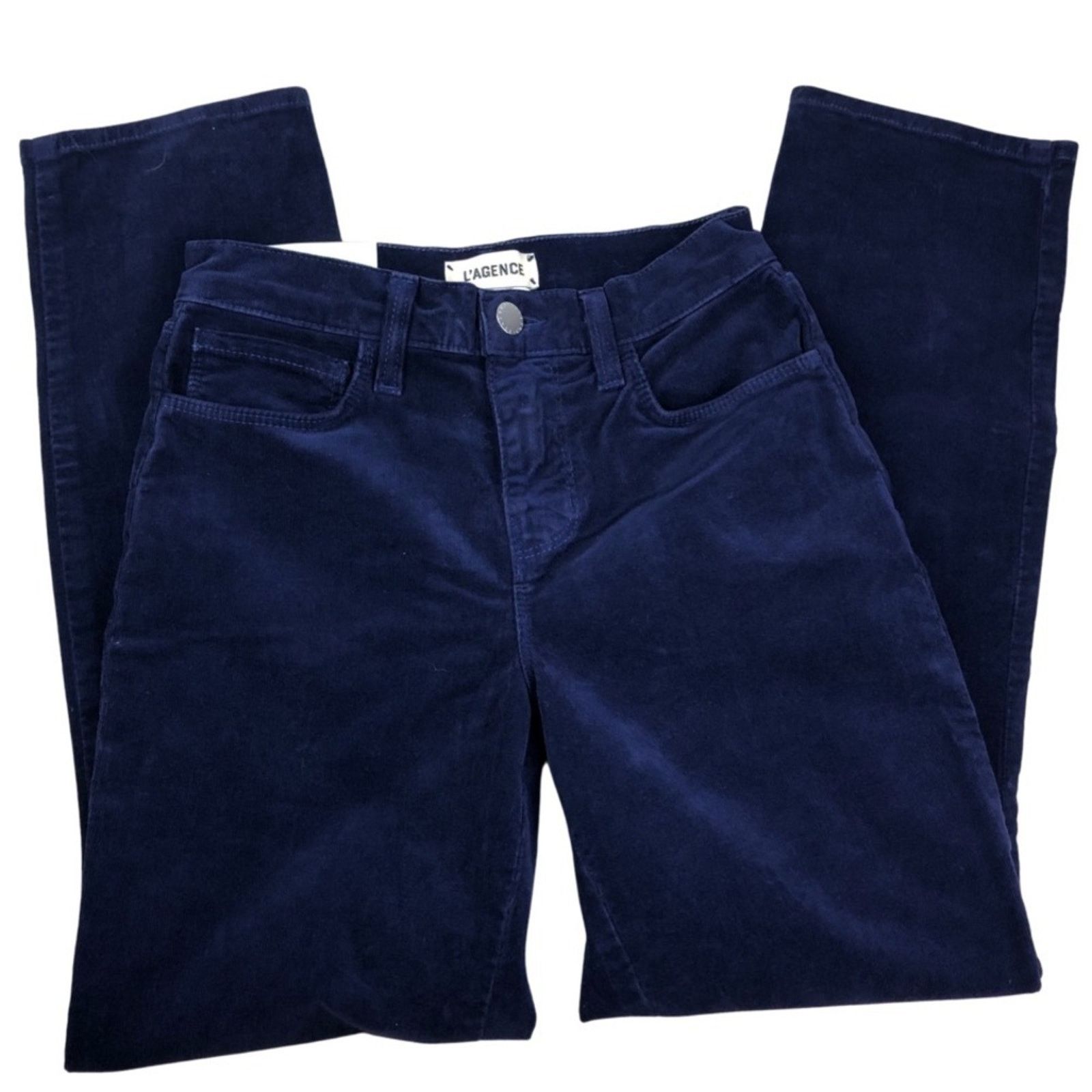 L'AGENCE New with tag L’AGENCE Sada Corduroy Crop Skinny Pants Size 23" - 8 Thumbnail