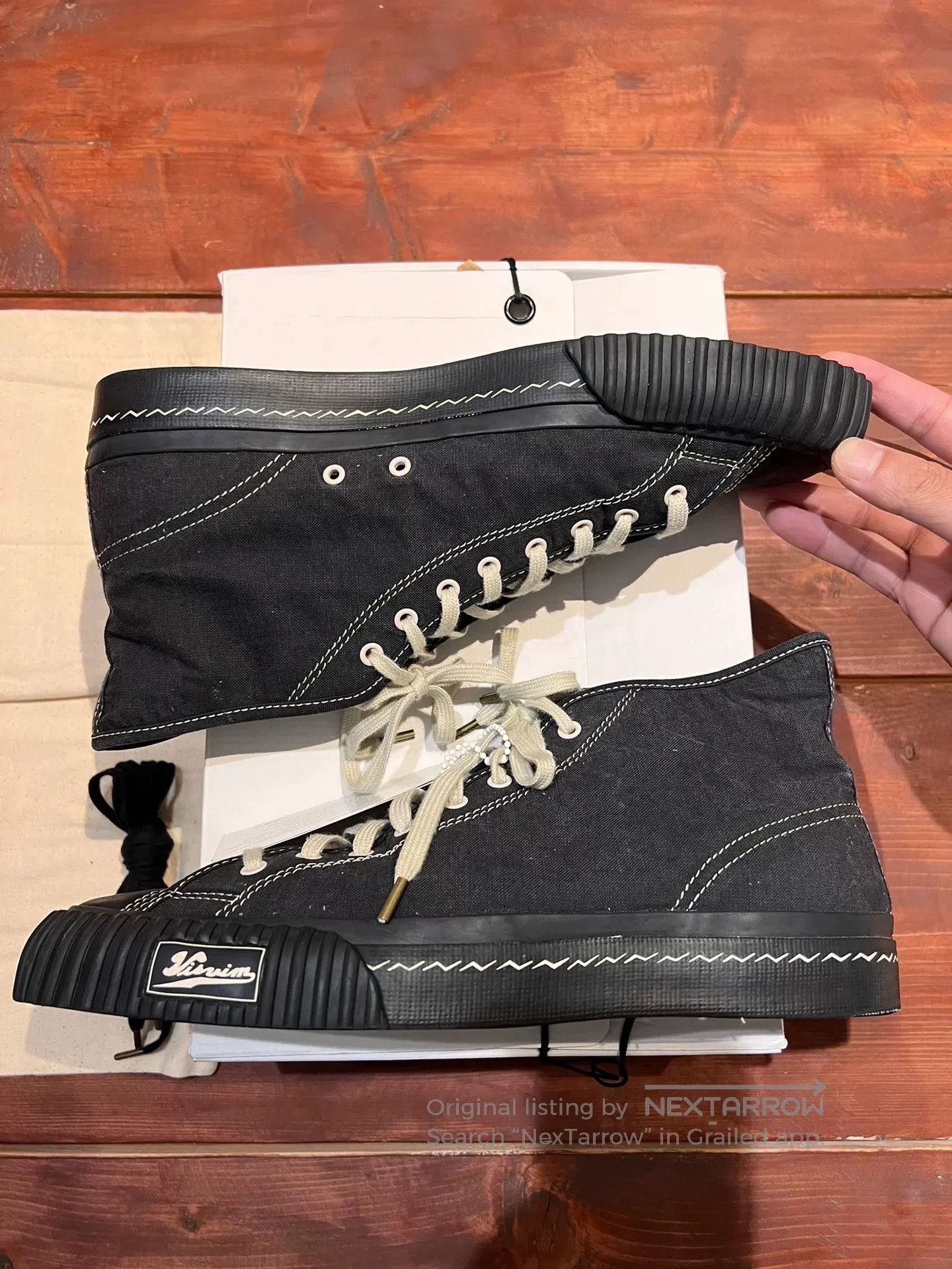 Visvim visvim kiefer mid canvas shoes size 9. Size US 9 / EU 42 - 4 Thumbnail