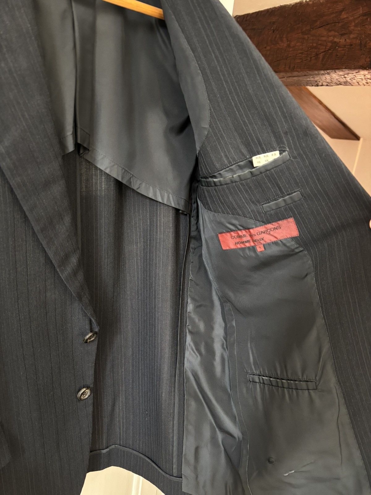 Comme des Garcons Homme Deux Comme des Garçons Homme Deux 1996 Blazer Archive Size 40R - 7 Thumbnail