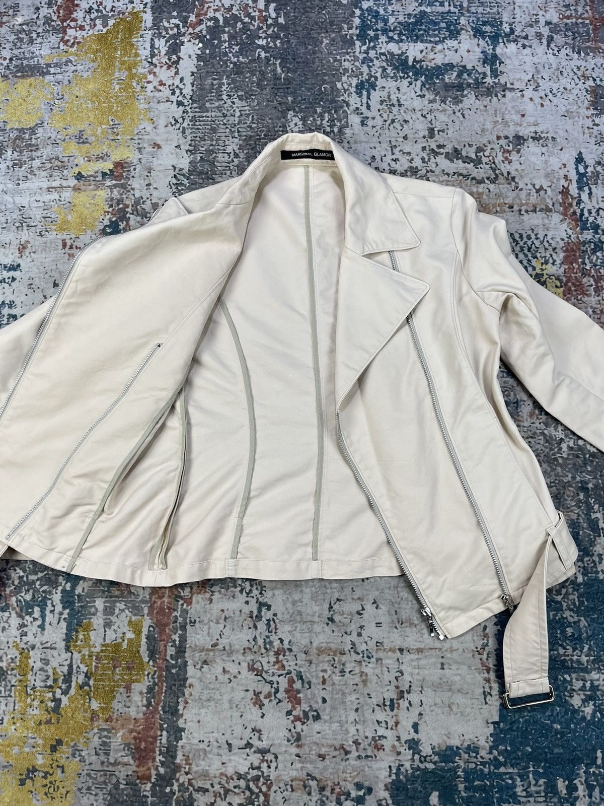 Hysteric Glamour Marginal Glamor Double Collar Belted Rider Jackets Size M / US 6-8 / IT 42-44 - 3 Thumbnail