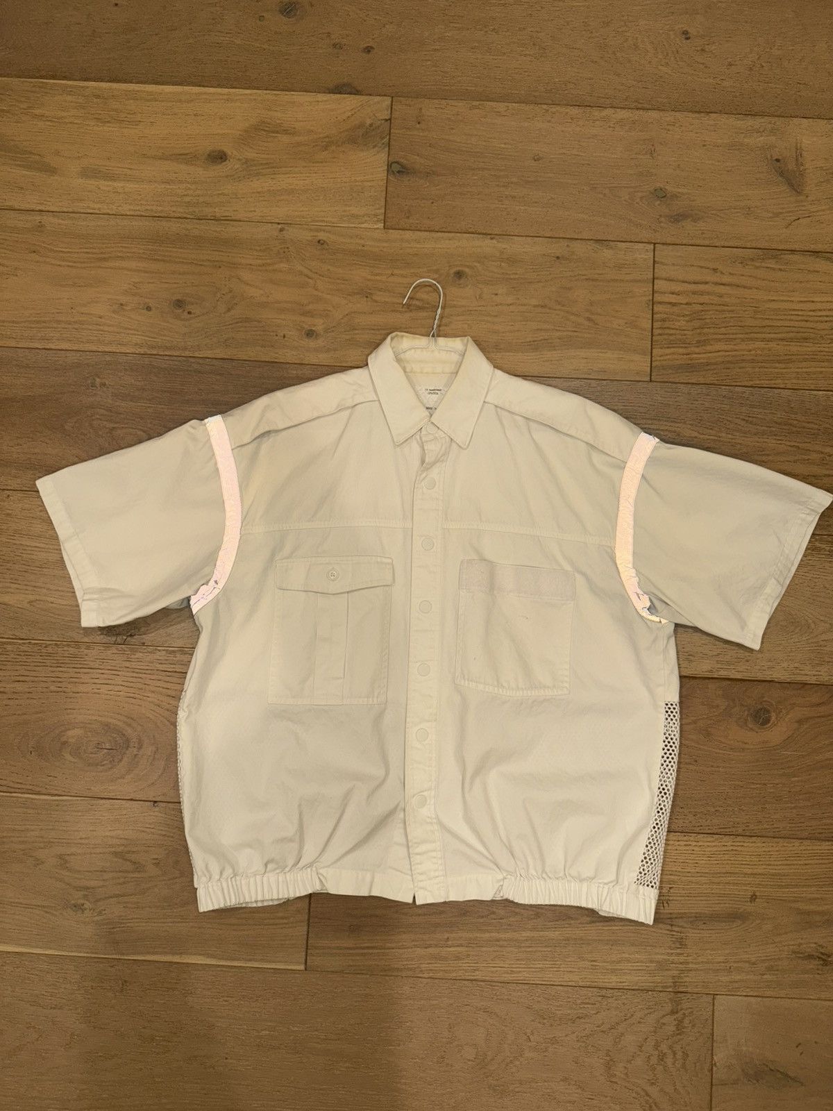 Gosha Rubchinskiy GR UNIFORMA WHITE SNAP UP SS SHIRT Size US L / EU 52-54 / 3 - 2 Thumbnail
