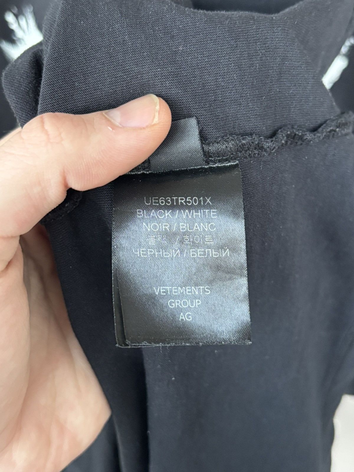 Vetements Vetements Anarchy T-Shirt Size US XL / EU 56 / 4 - 12 Thumbnail