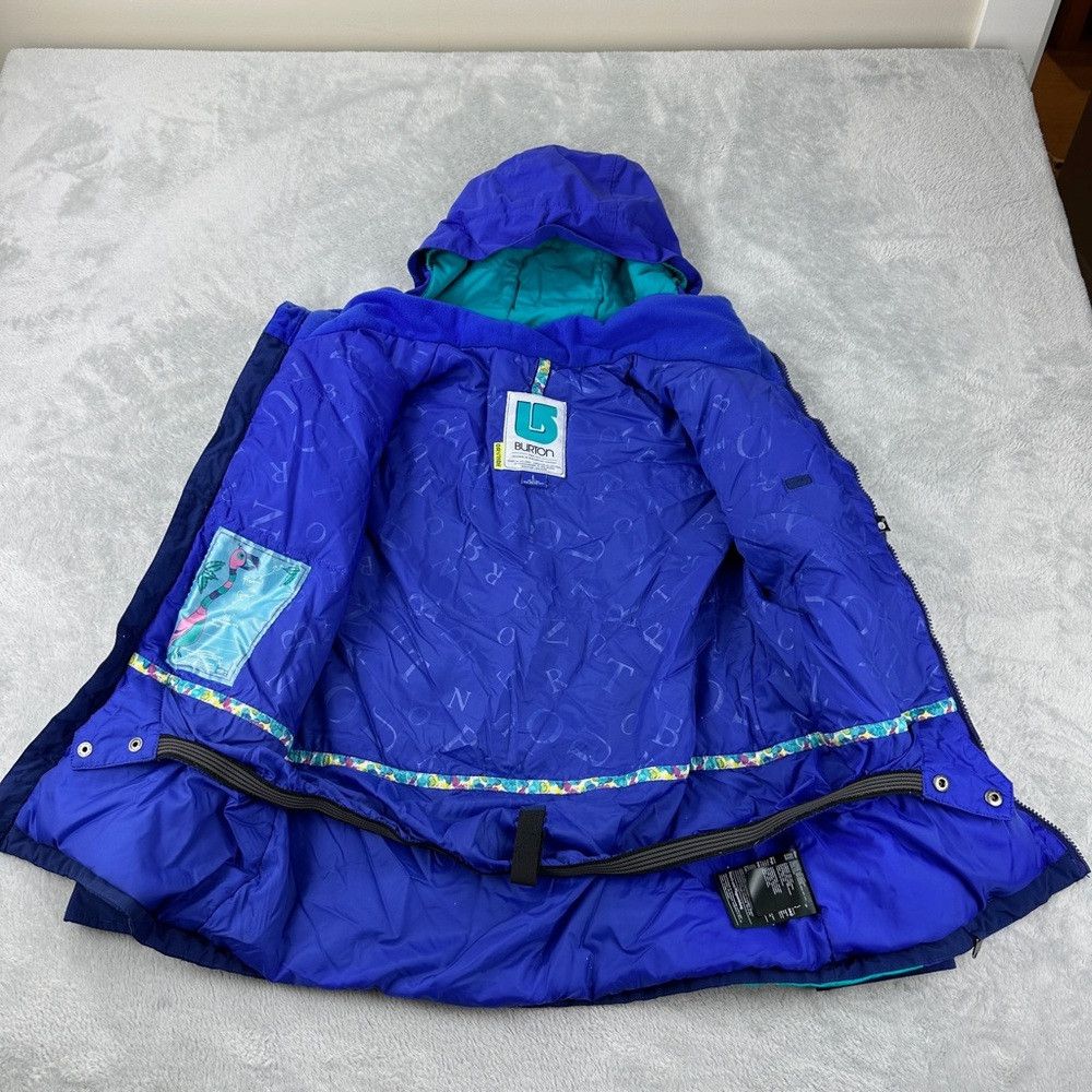 Burton Burton Blue Ski Jacket Girls Waterproof Size L (14/16) Size L / US 10 / IT 46 - 8 Thumbnail