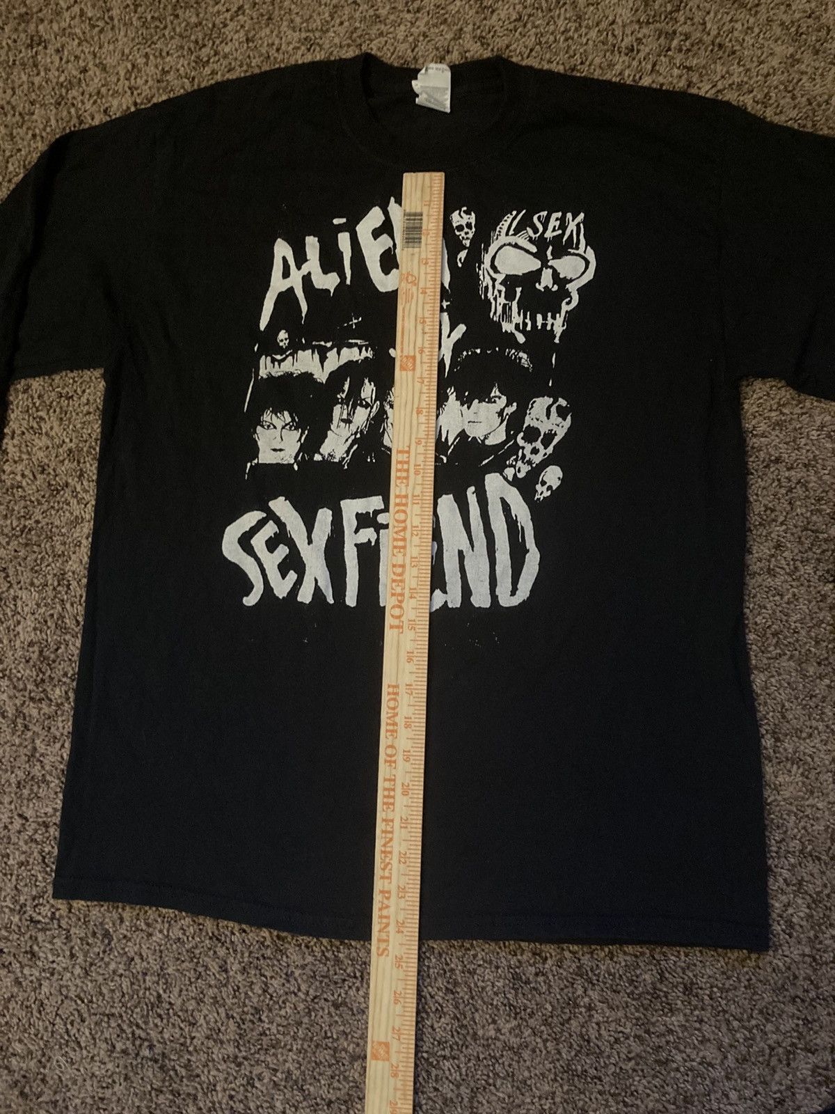 Designer × Vintage Vintage Alien Sex Fiend Long-sleeve Shirt Size US L / EU 52-54 / 3 - 5 Thumbnail