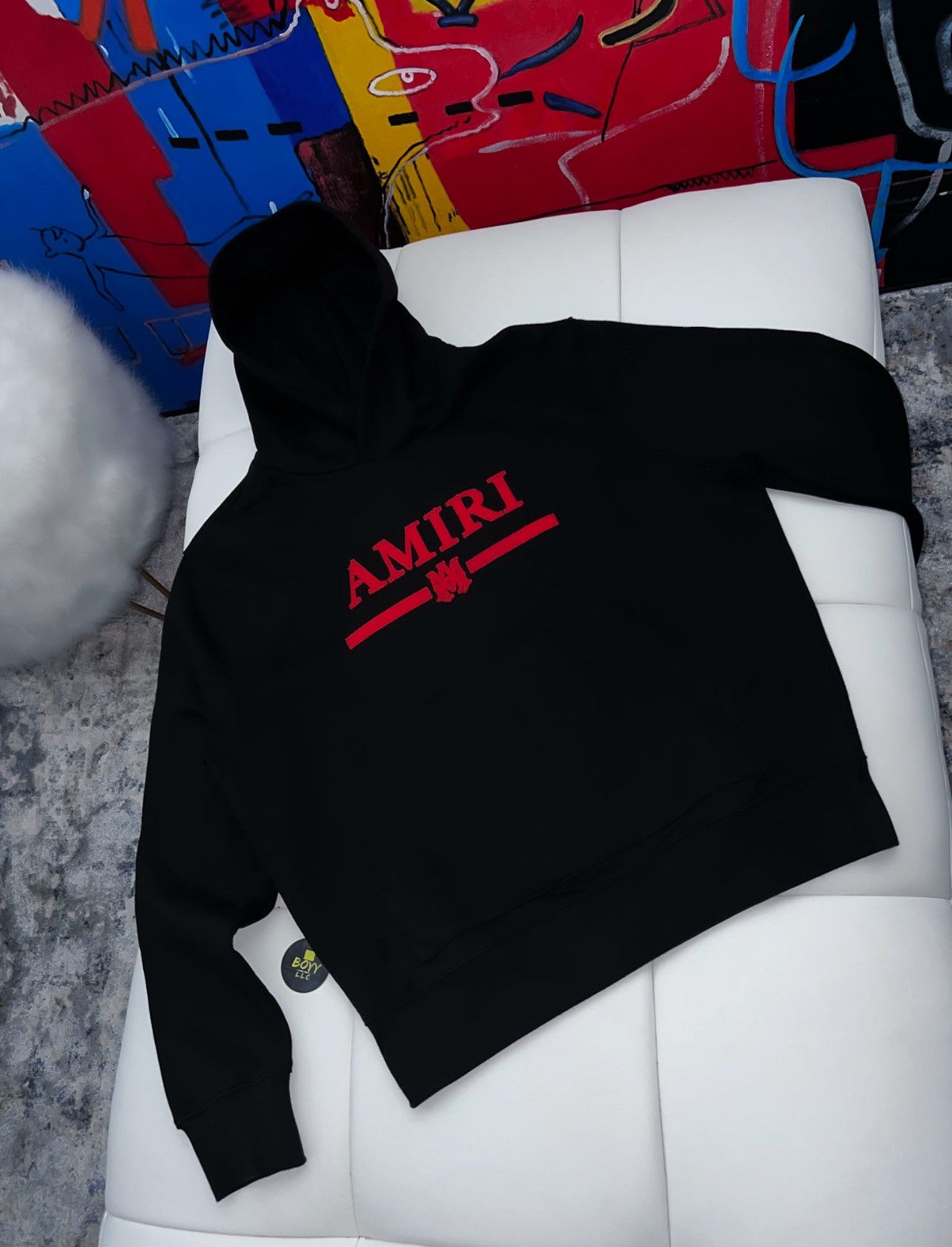 Amiri MA logo hoodie